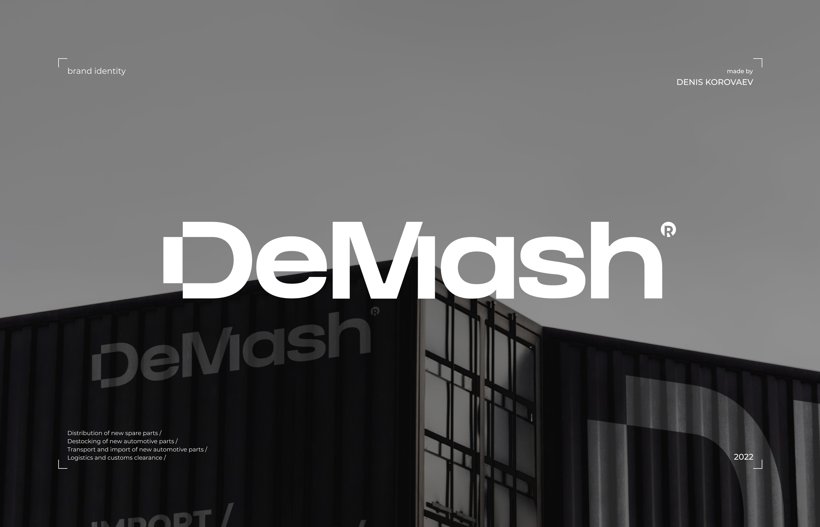 DeMash / Branding / Import company — Изображение №1 — Брендинг на Dprofile