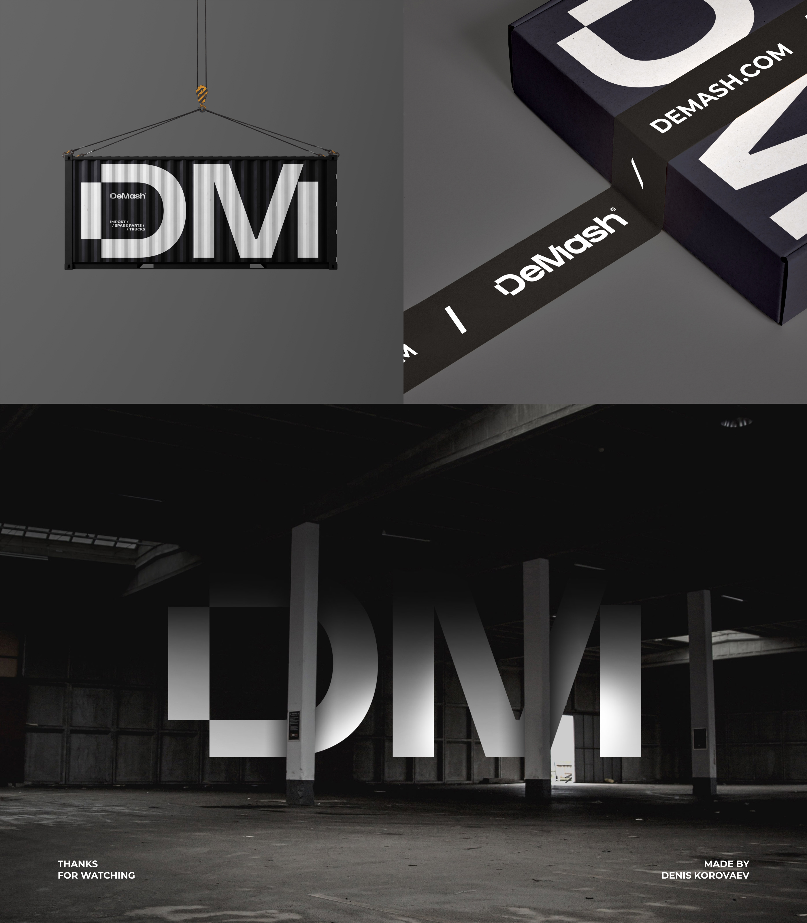 DeMash / Branding / Import company — Изображение №8 — Брендинг на Dprofile