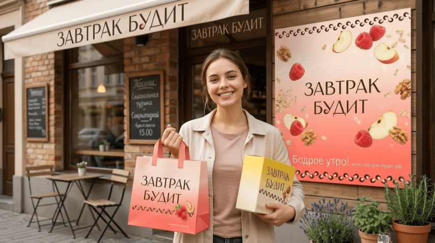 Брендинг ЗАВТРАК БУДИТ — Изображение №18 — Брендинг на Dprofile