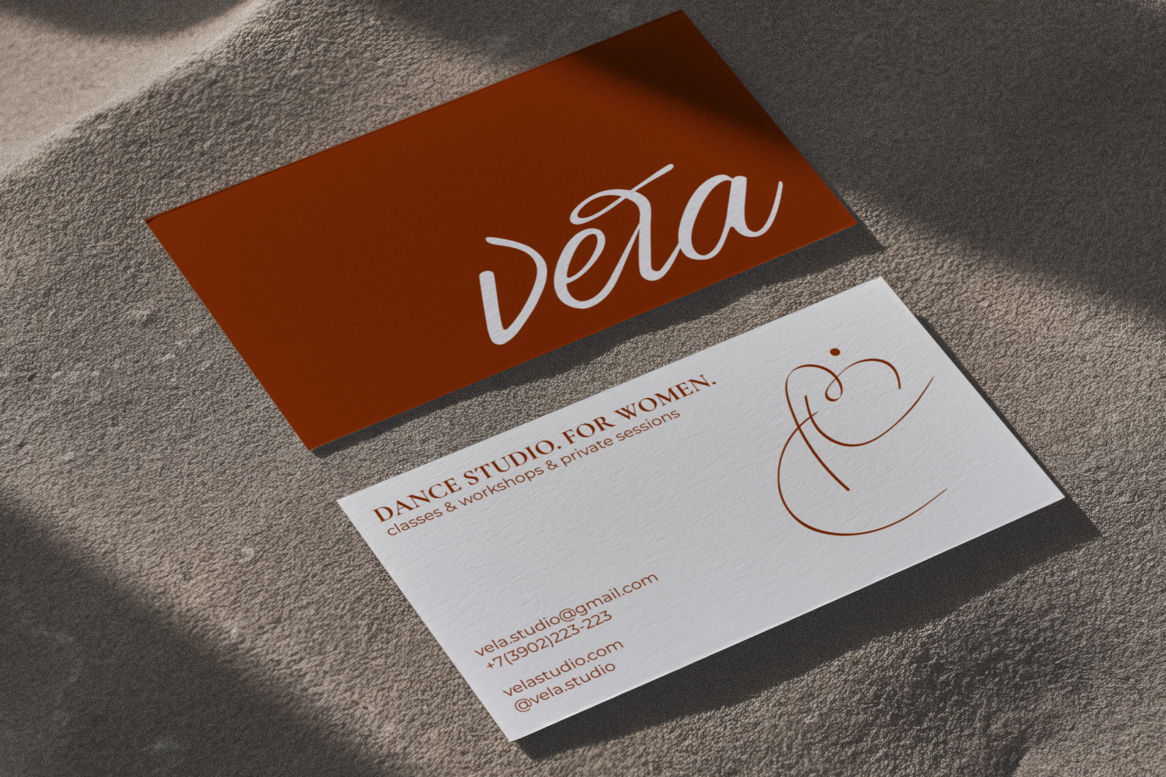 VELA /branding for dance studio/ visual identity — Изображение №3 — Брендинг на Dprofile