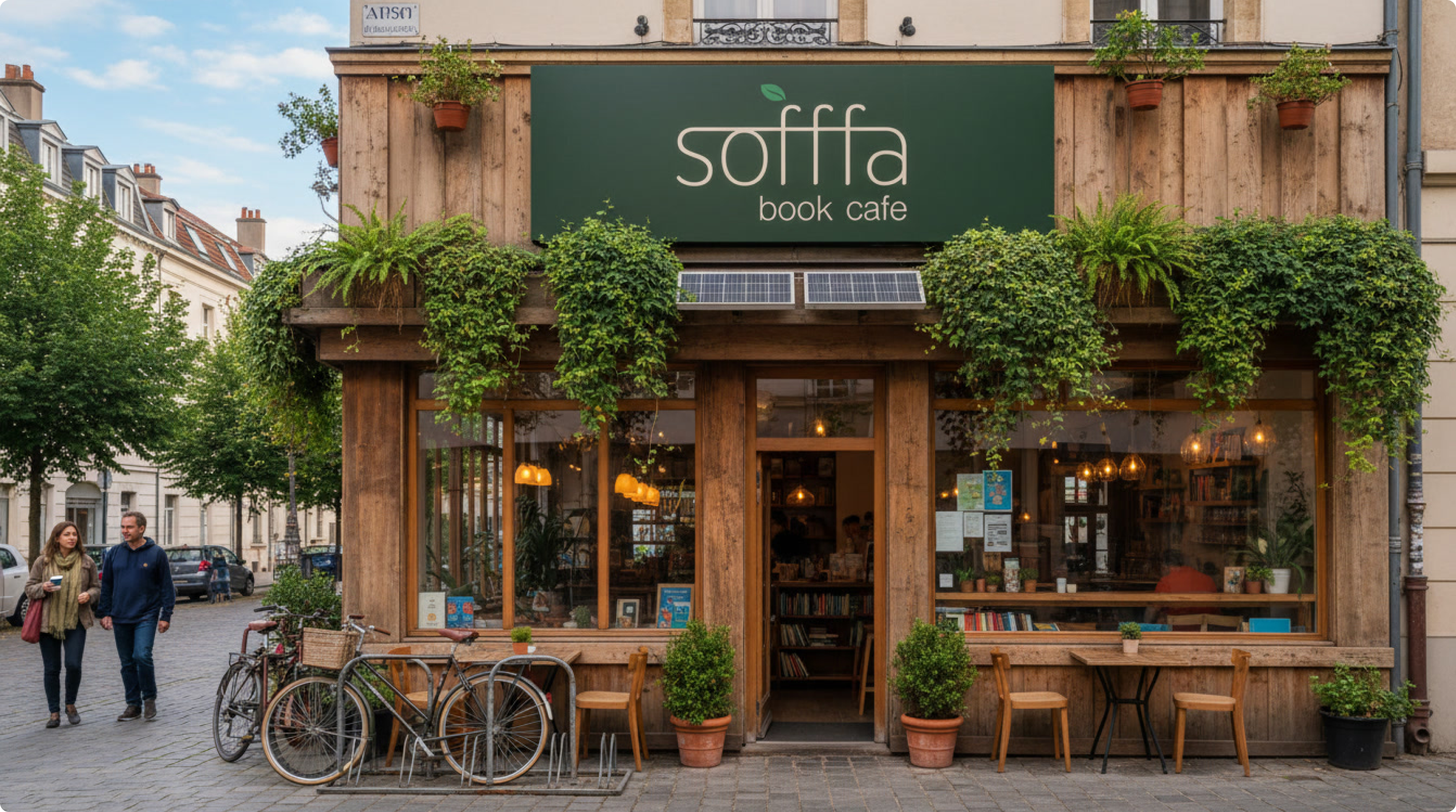 Айдентика Sofffa—book cafe — Изображение №1 — Брендинг на Dprofile