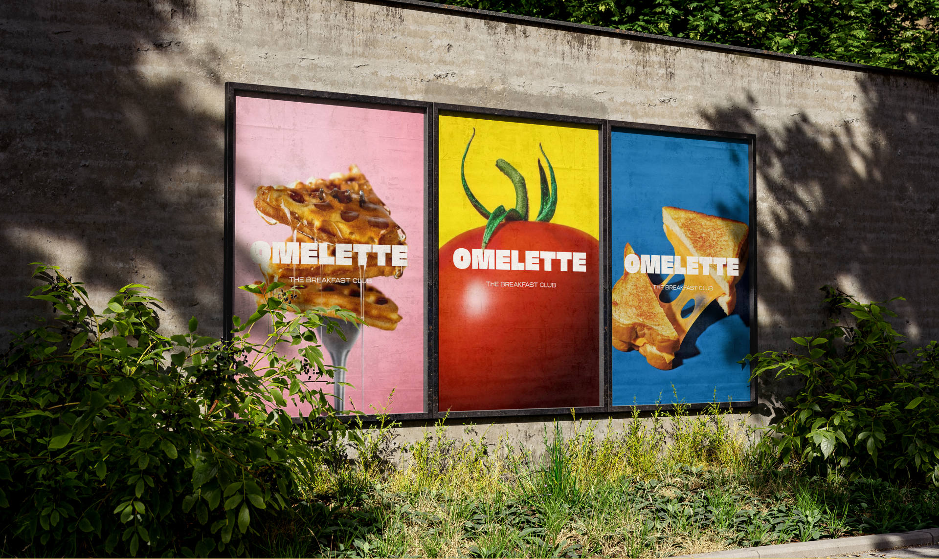 Айдентика кафе Omelette — Изображение №9 — Брендинг, Графика на Dprofile
