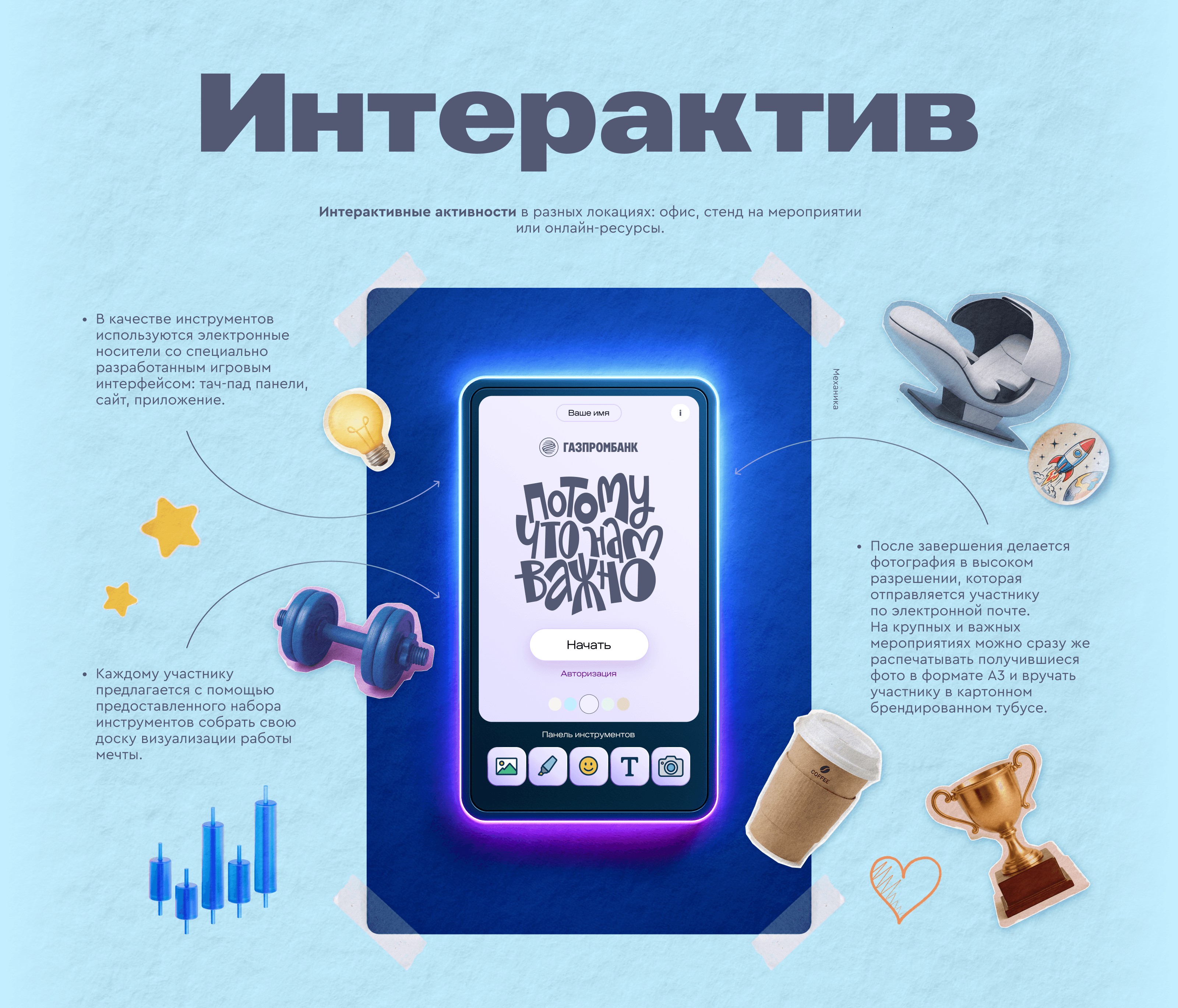 HR-бренд Газпромбанка — Изображение №18 — Брендинг, Графика на Dprofile