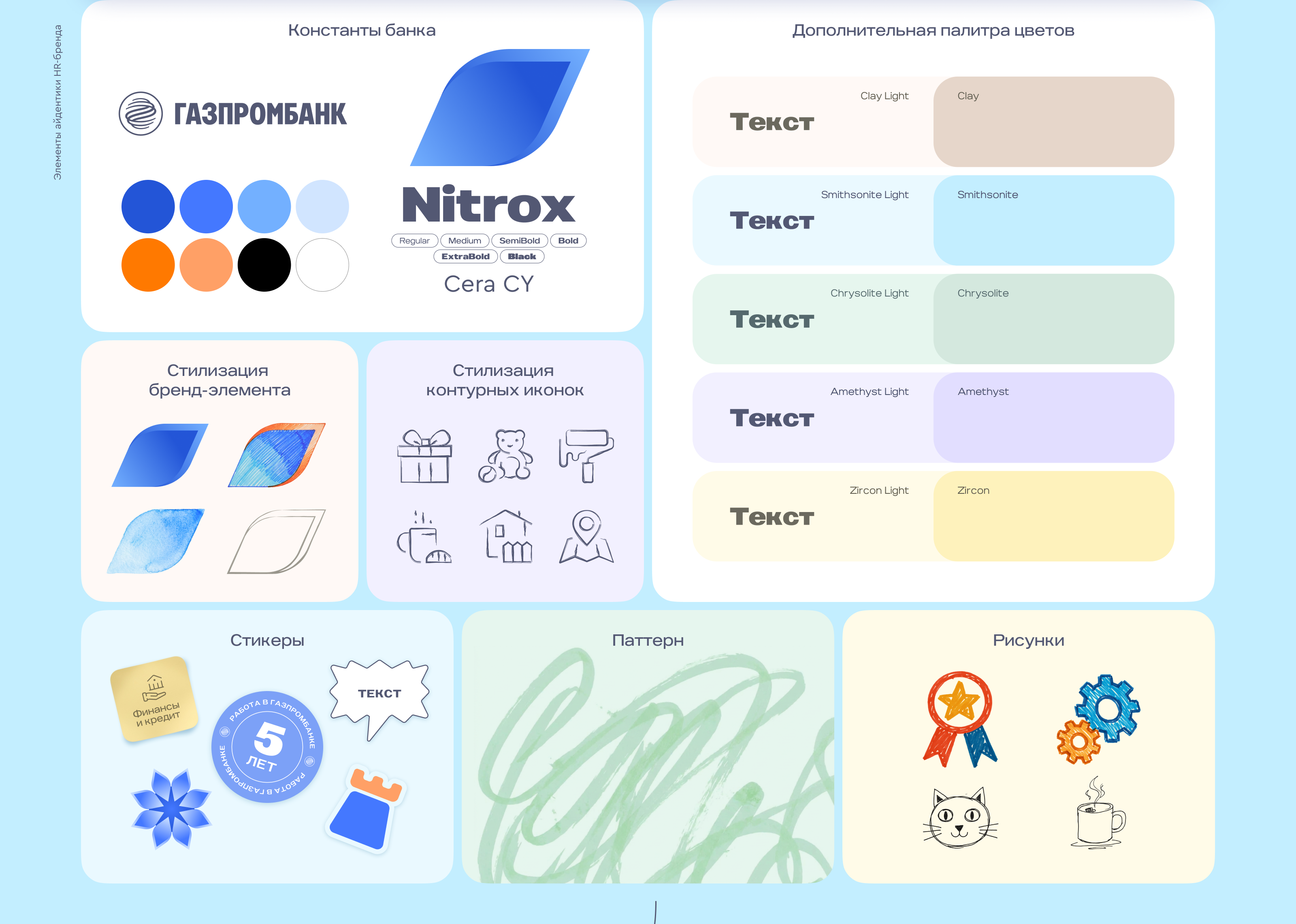 HR-бренд Газпромбанка — Изображение №7 — Брендинг, Графика на Dprofile