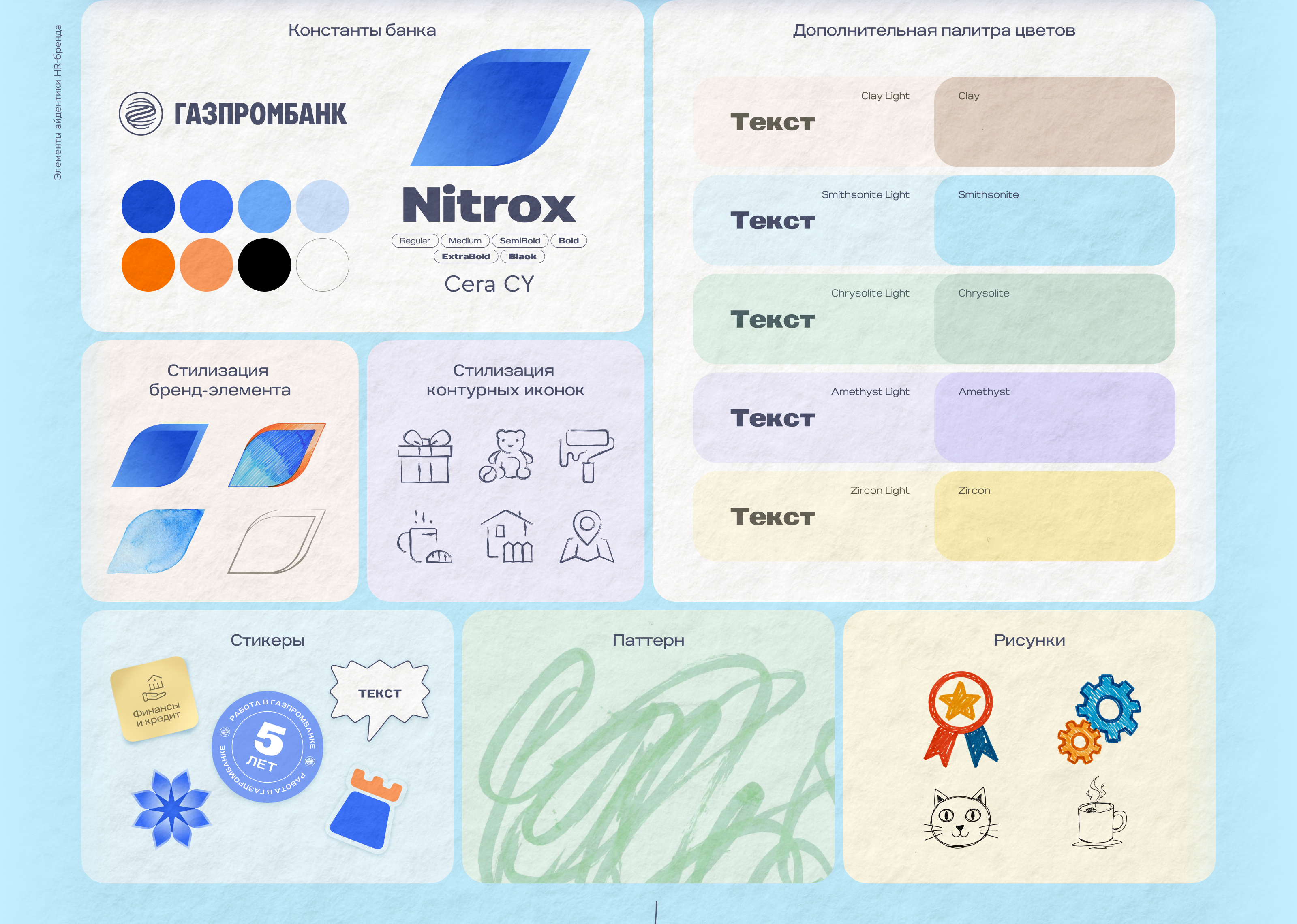 HR-бренд Газпромбанка — Изображение №7 — Брендинг, Графика на Dprofile