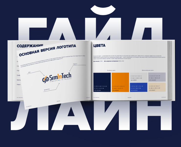 Гайдлайн SimInTech — Брендинг на Dprofile