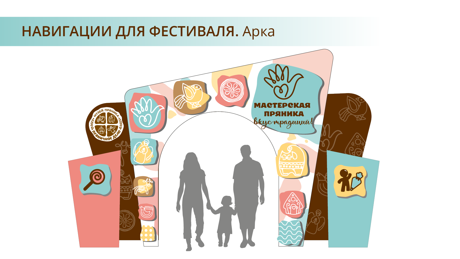 Семейный фестиваль "Мастерская пряника" — Изображение №21 — Брендинг, Графика на Dprofile