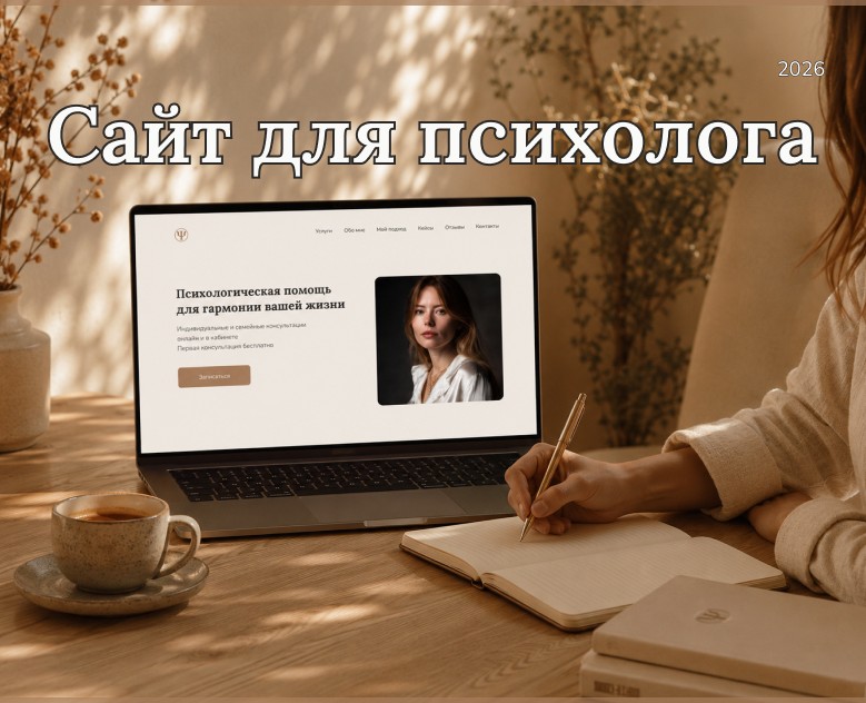 Website for psychologist — Интерфейсы на Dprofile