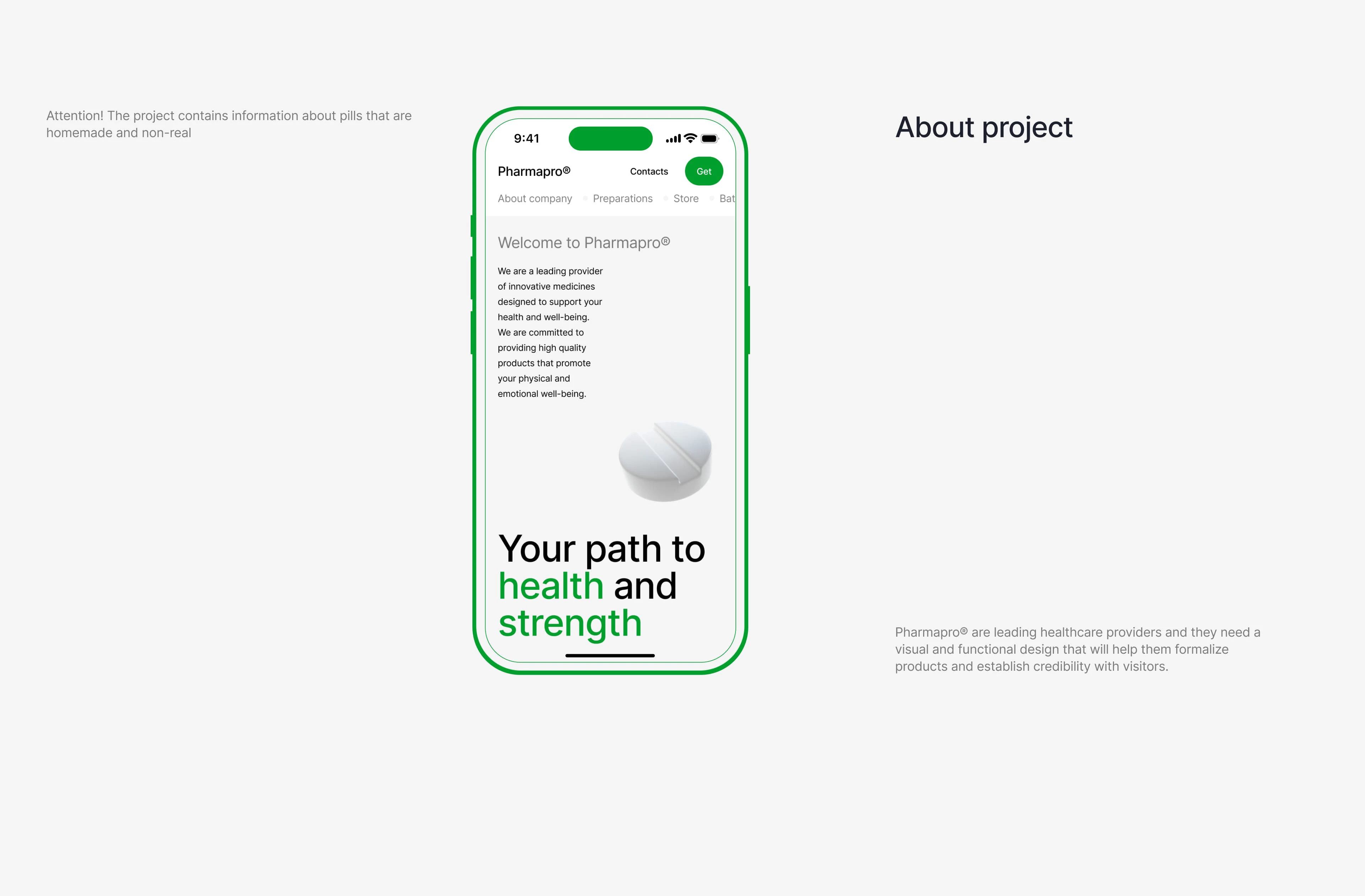 Pharmapro — Изображение №1 — Интерфейсы, Брендинг на Dprofile