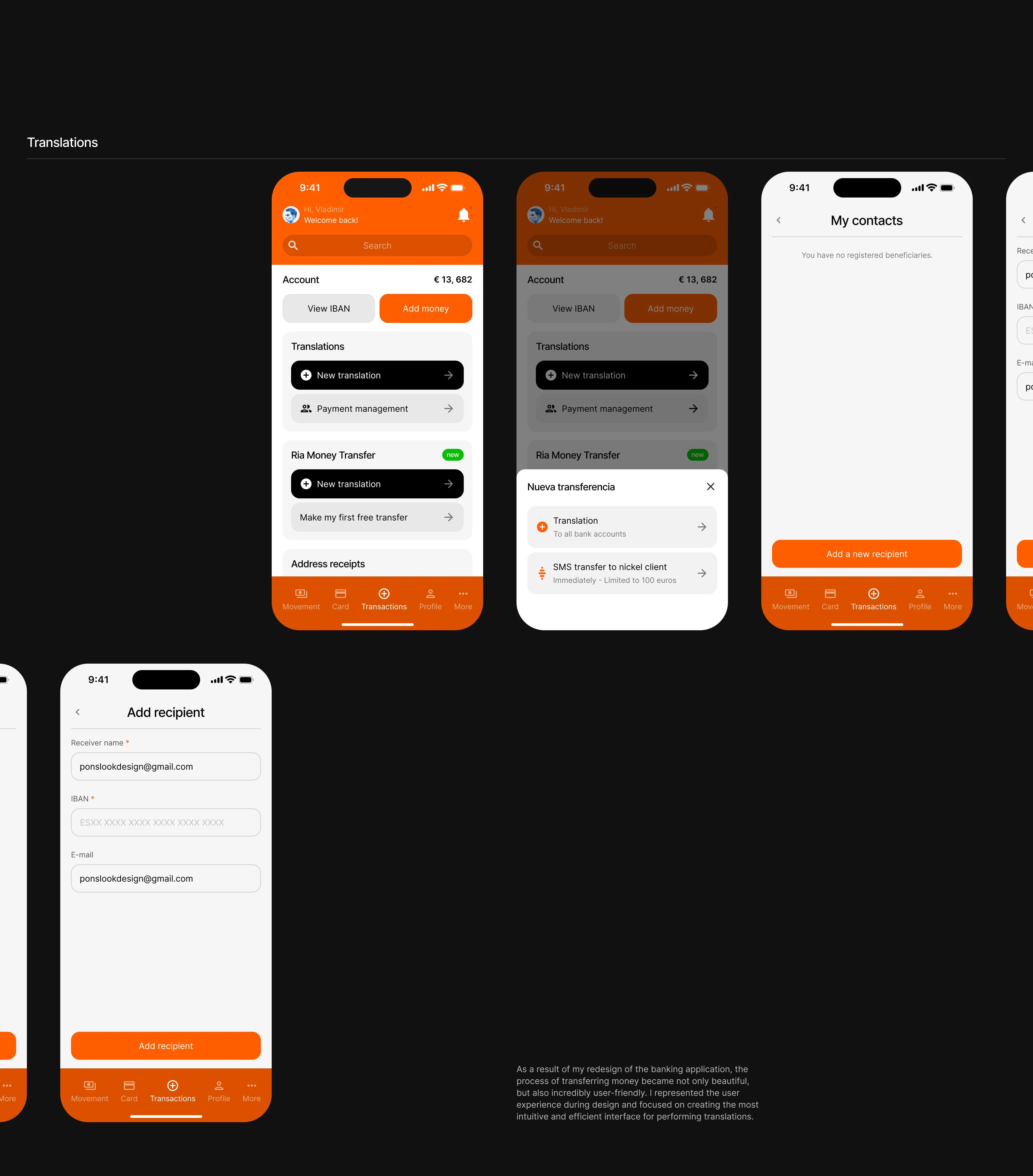 Nickel Bank App / Редизайн концепт — Изображение №8 — Интерфейсы на Dprofile