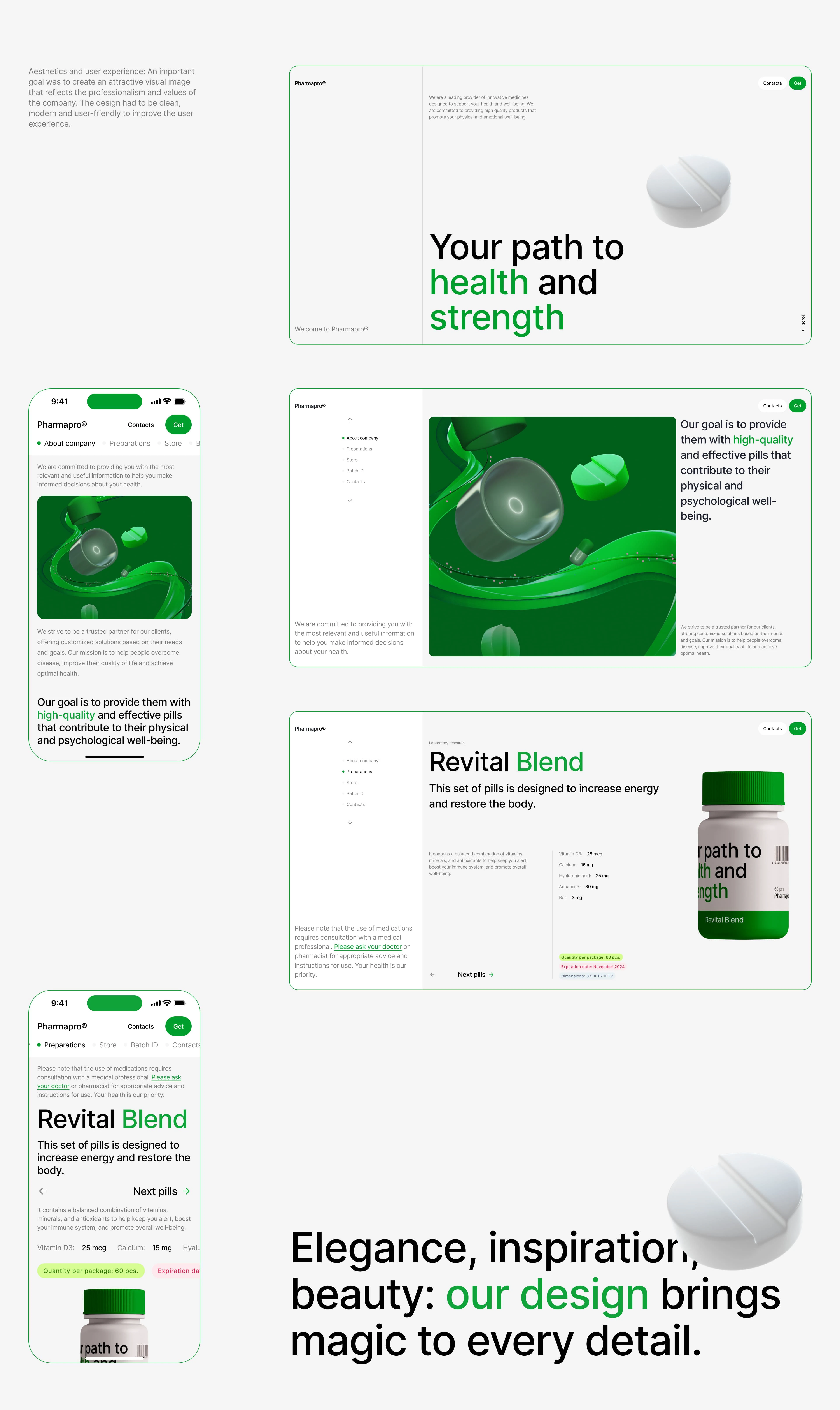 Pharmapro — Изображение №5 — Интерфейсы, Брендинг на Dprofile