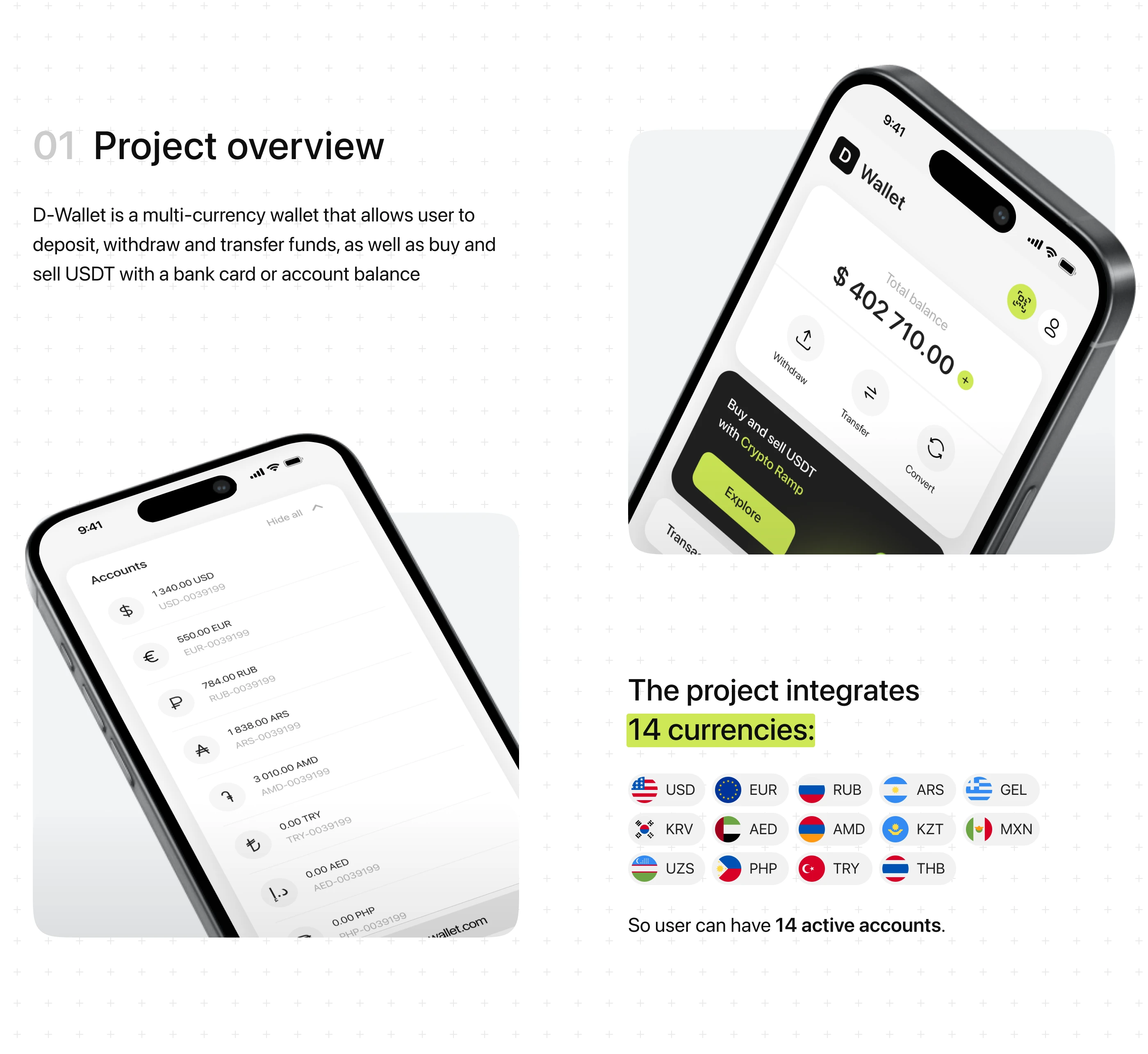 D-Wallet Payment Ecosystem - UI/UX Case Study — Изображение №2 — Интерфейсы, Брендинг на Dprofile