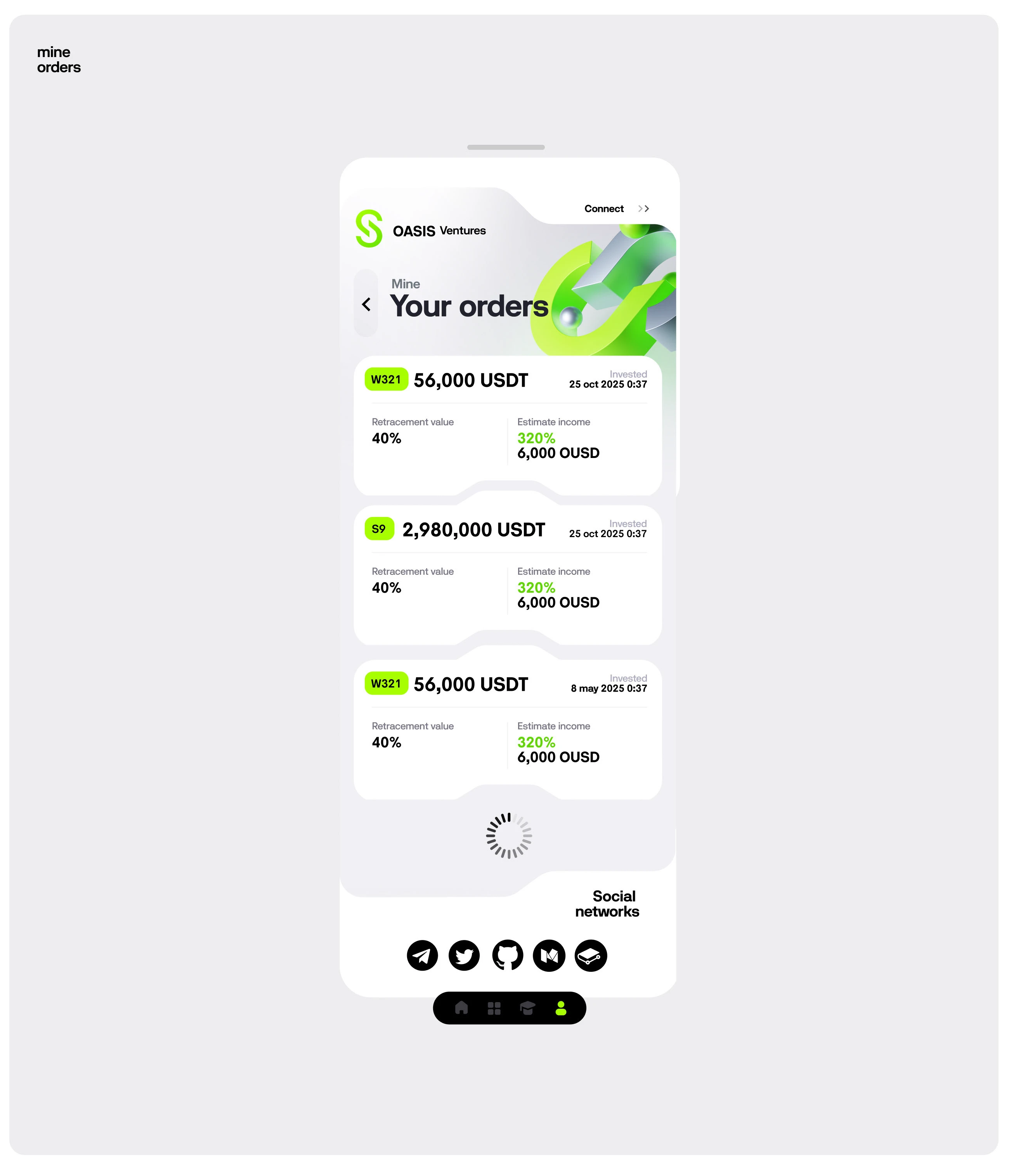 Oasis Crypto Wallet App - UI/UX Case Study — Изображение №5 — Интерфейсы, Брендинг на Dprofile