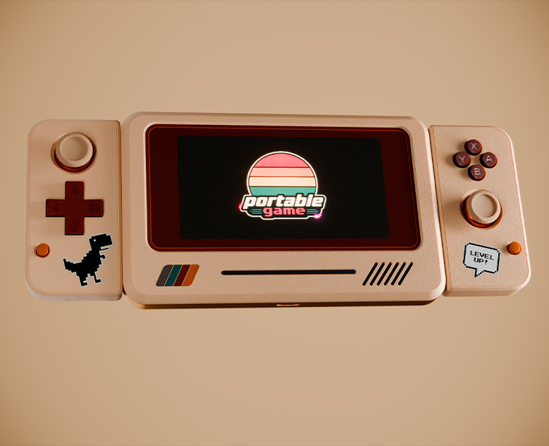 Retro Portable Game device на Dprofile