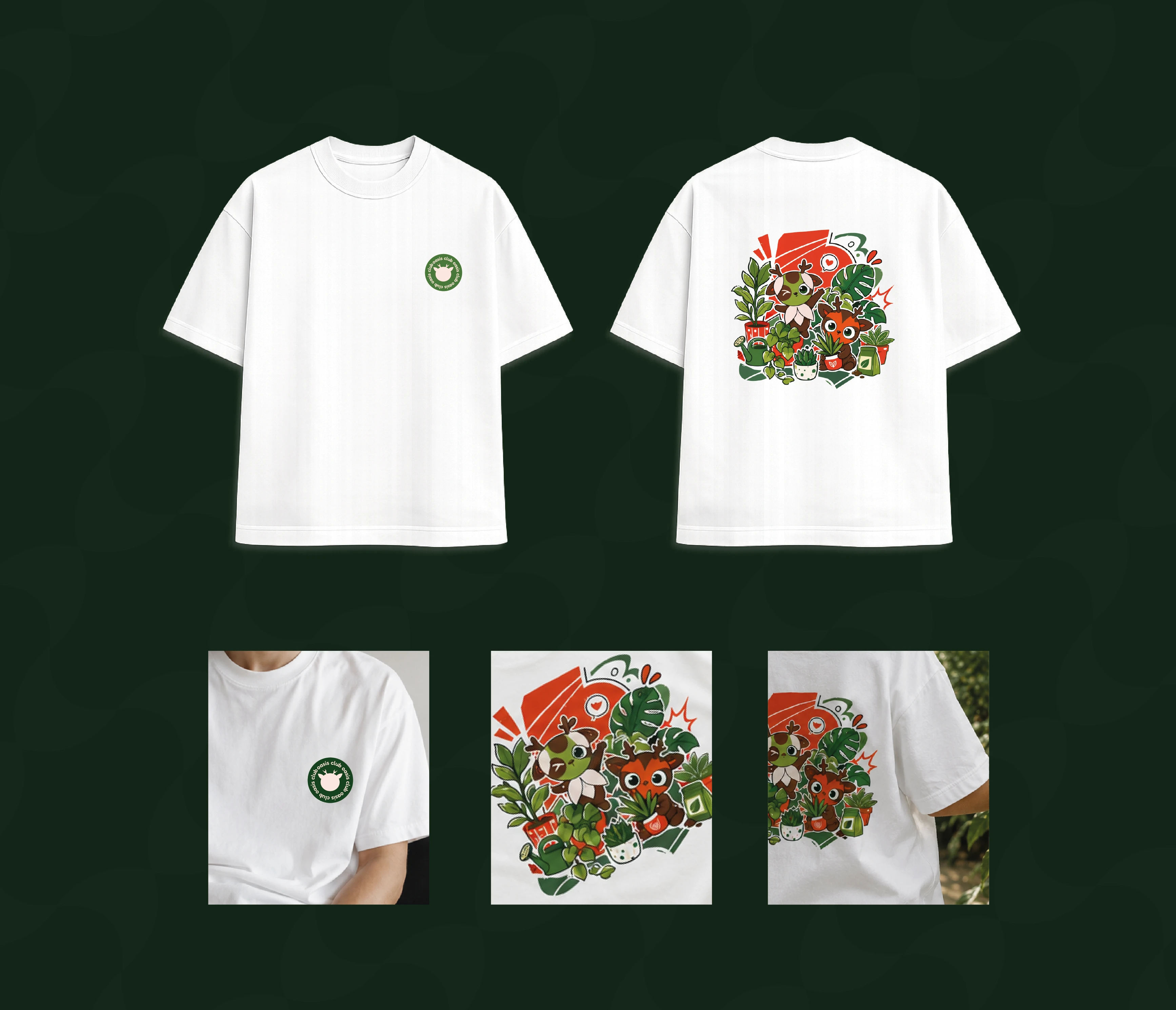 Oasis — a plant-care brand — Изображение №32 — Брендинг, Иллюстрация на Dprofile