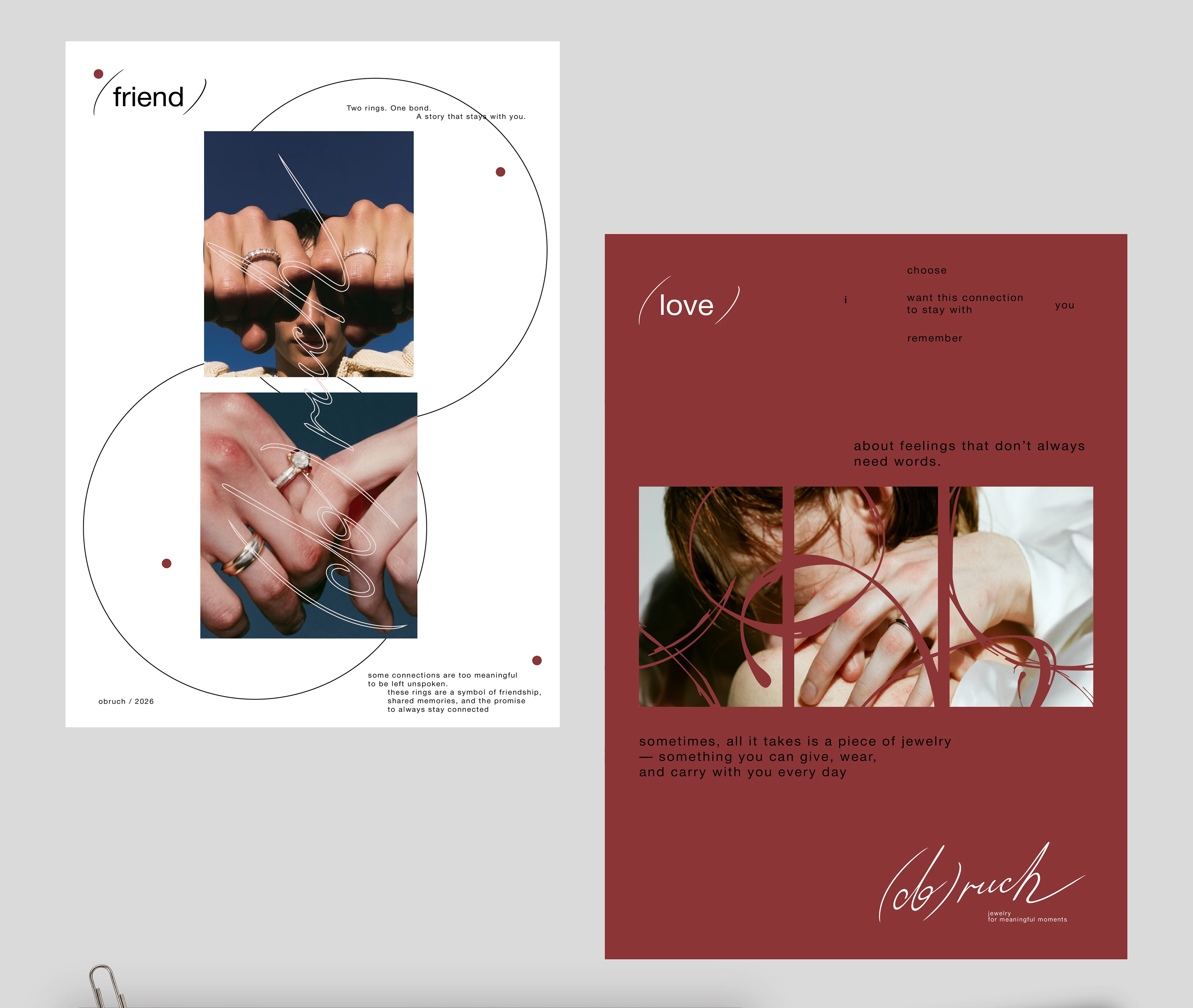 OBRUCH | identity for a jewelry brand — Изображение №8 — Брендинг на Dprofile