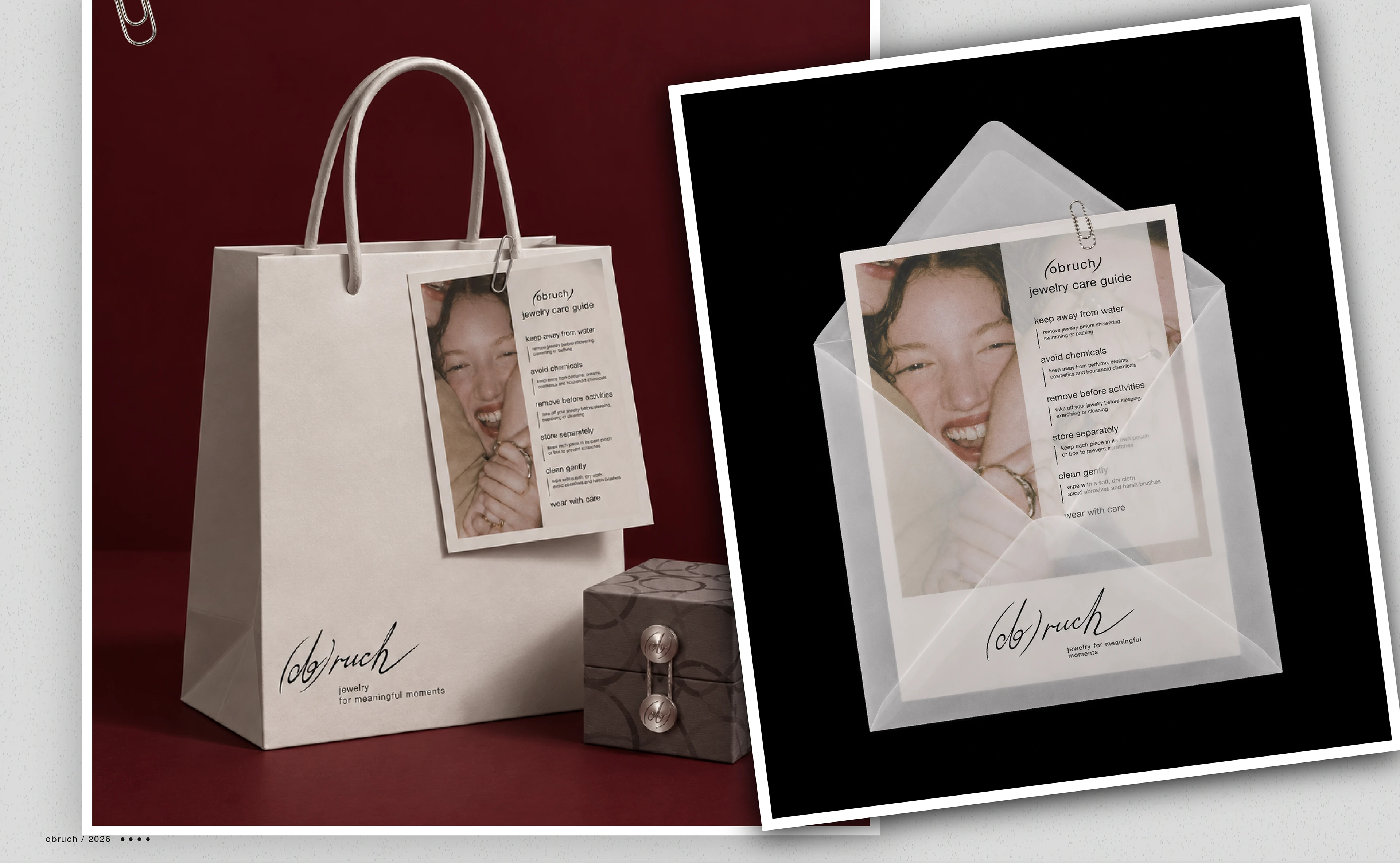 OBRUCH | identity for a jewelry brand — Изображение №9 — Брендинг на Dprofile