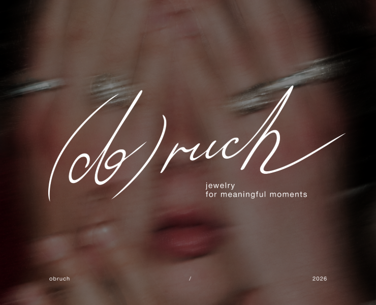 OBRUCH | identity for a jewelry brand — Брендинг на Dprofile