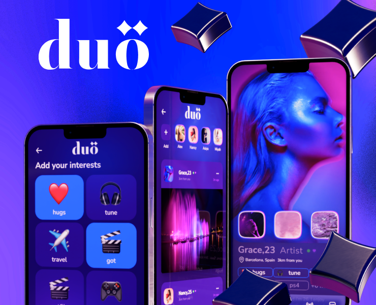 Duo — концепт-приложение для знакомств — Интерфейсы на Dprofile