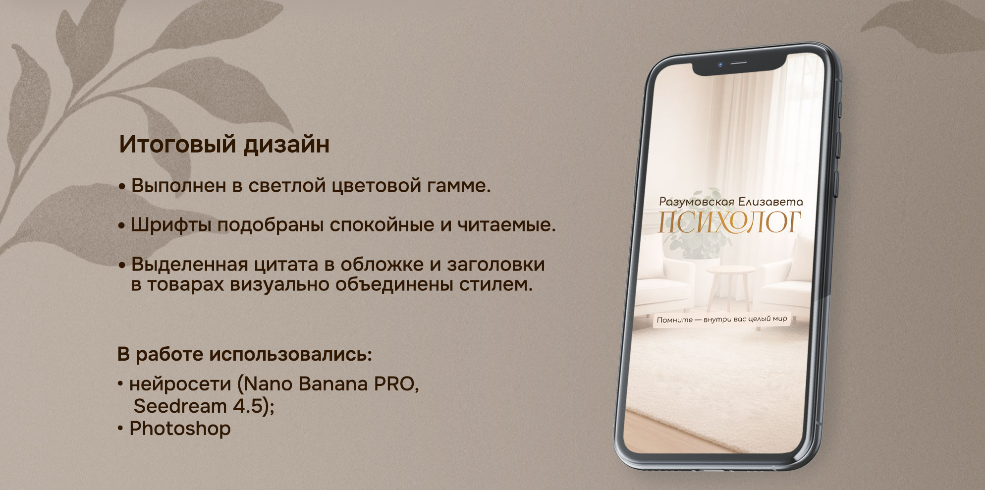 Оформление группы ВКонтакте для психолога — Изображение №5 — Брендинг, Графика на Dprofile