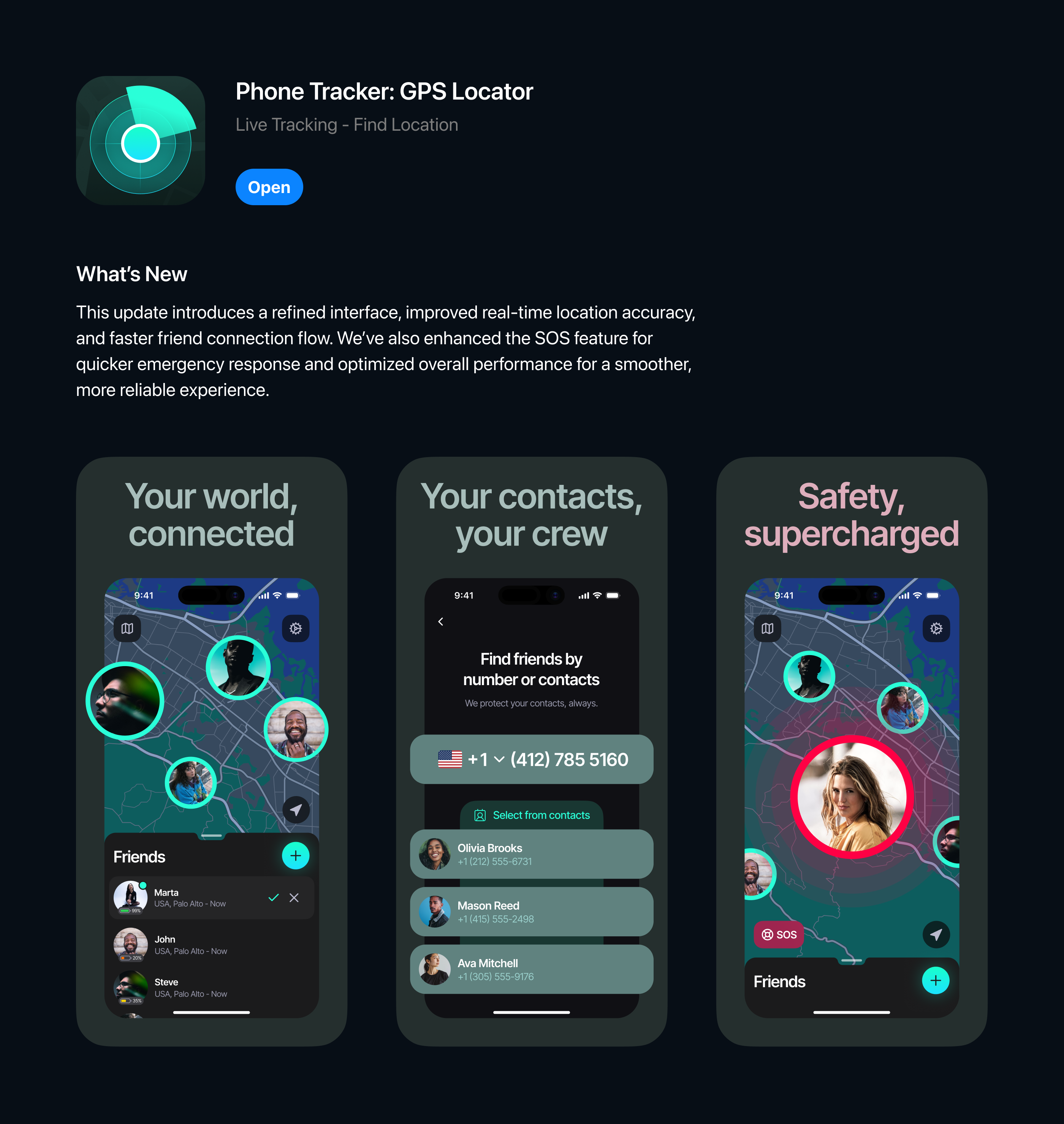 Phone Tracker — GPS Locator — Изображение №12 — Интерфейсы на Dprofile