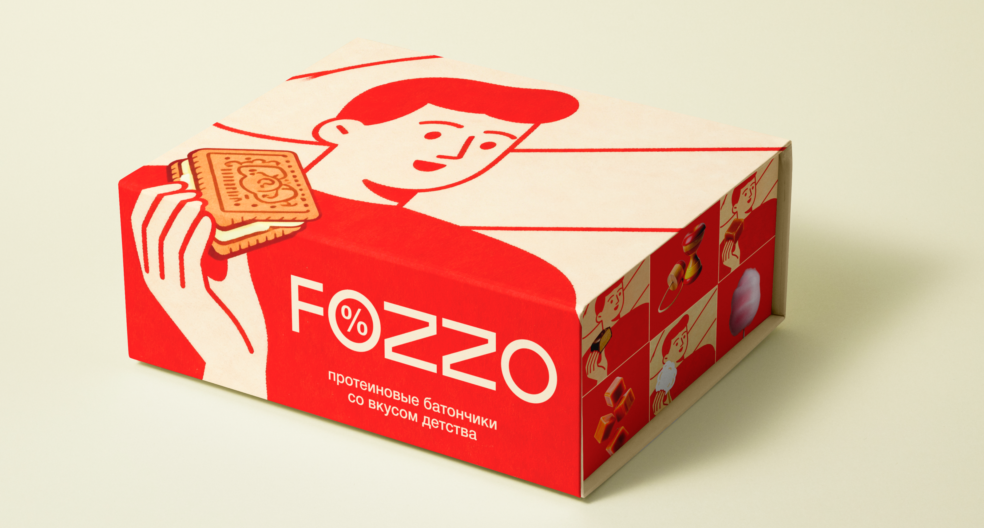 FOZZO — протеиновые батончики — Изображение №3 — Брендинг на Dprofile