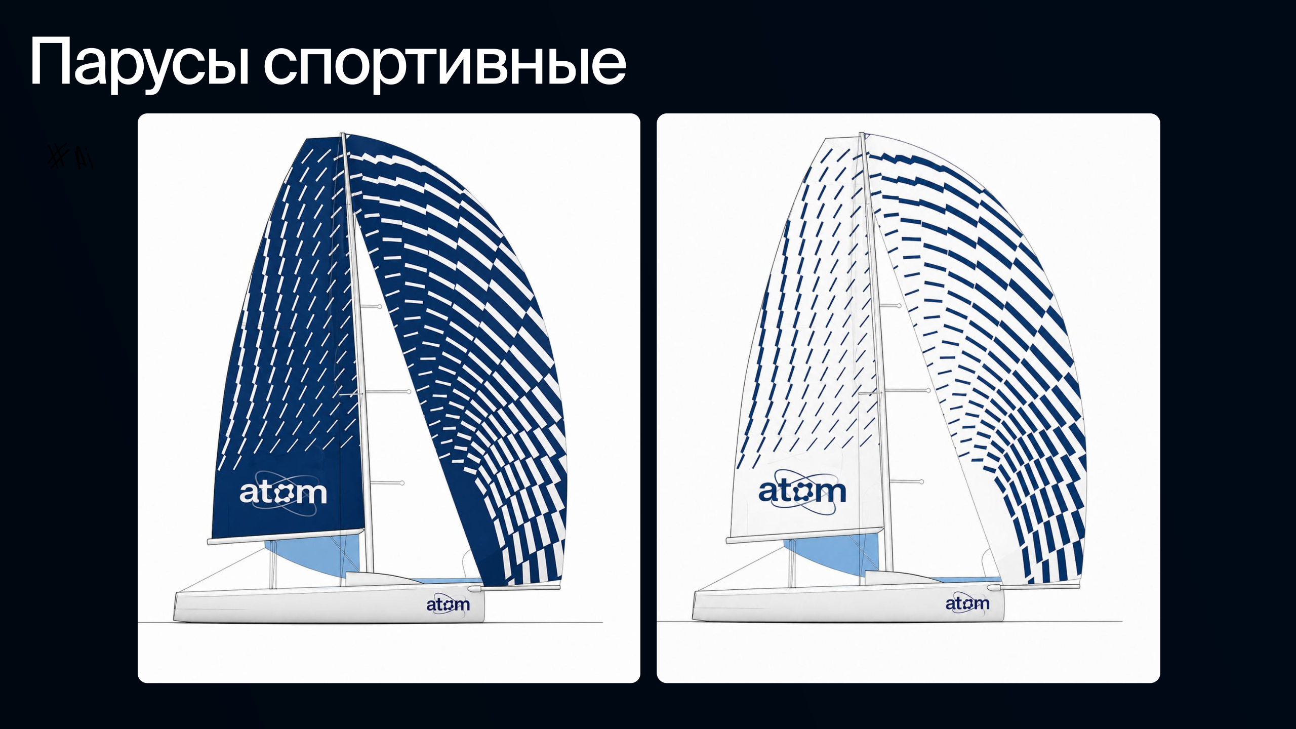 Парусный клуб «АТОМ» — Изображение №20 — Брендинг, Иллюстрация на Dprofile