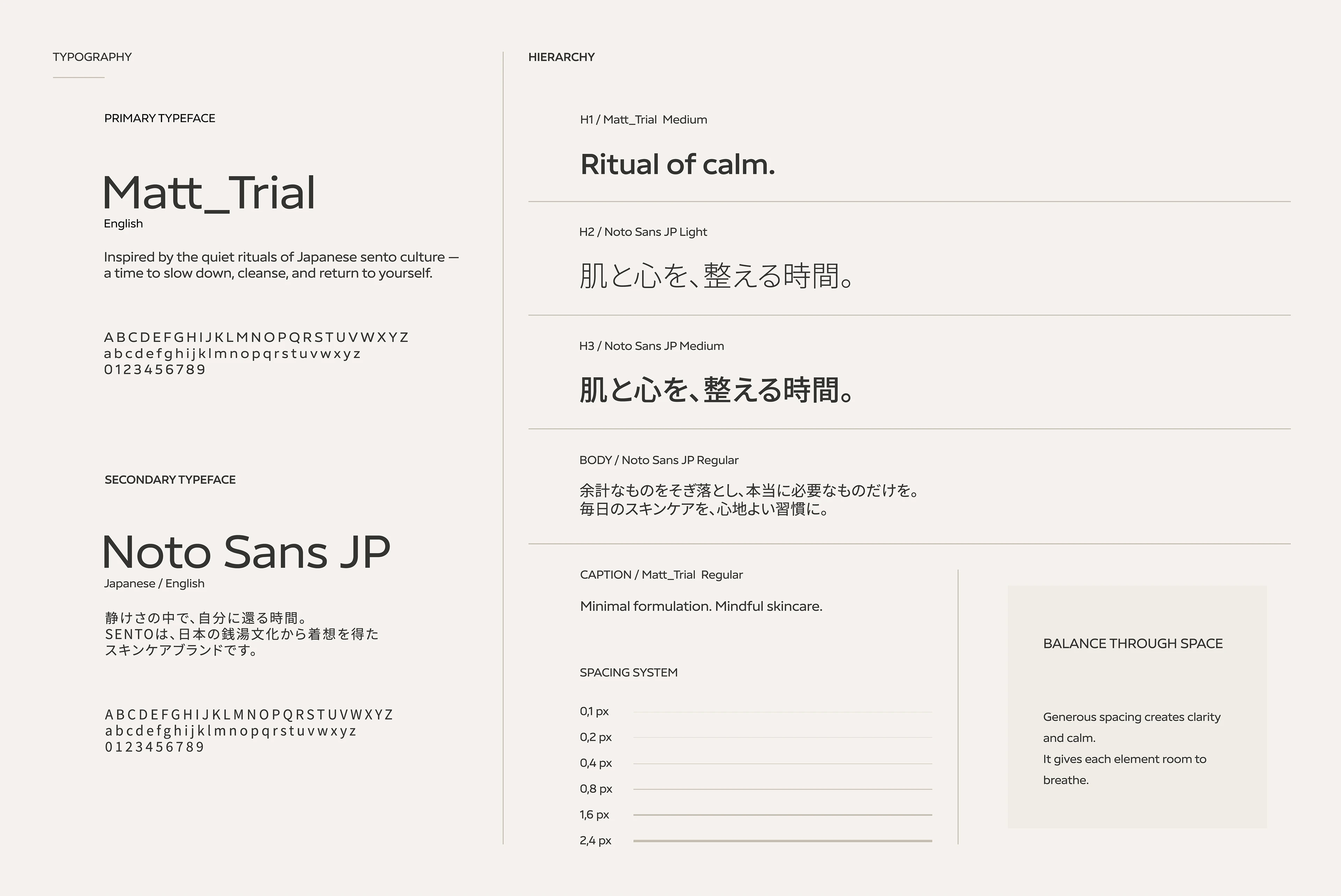 SENTO — Skincare Brand Identity — Изображение №6 — Брендинг, Графика на Dprofile