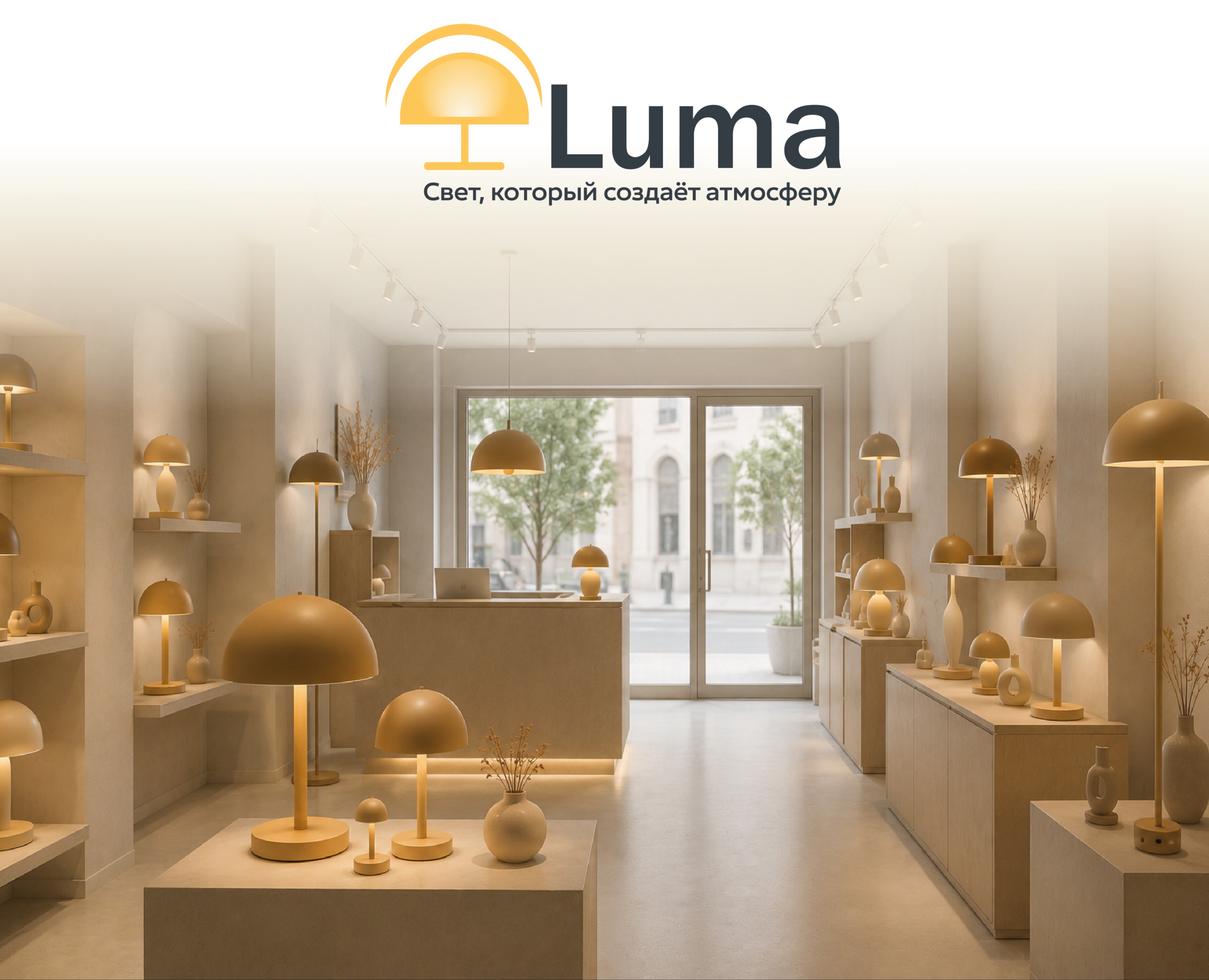 Luma — Brand Identity for a Minimalist Lighting Brand — Брендинг на Dprofile