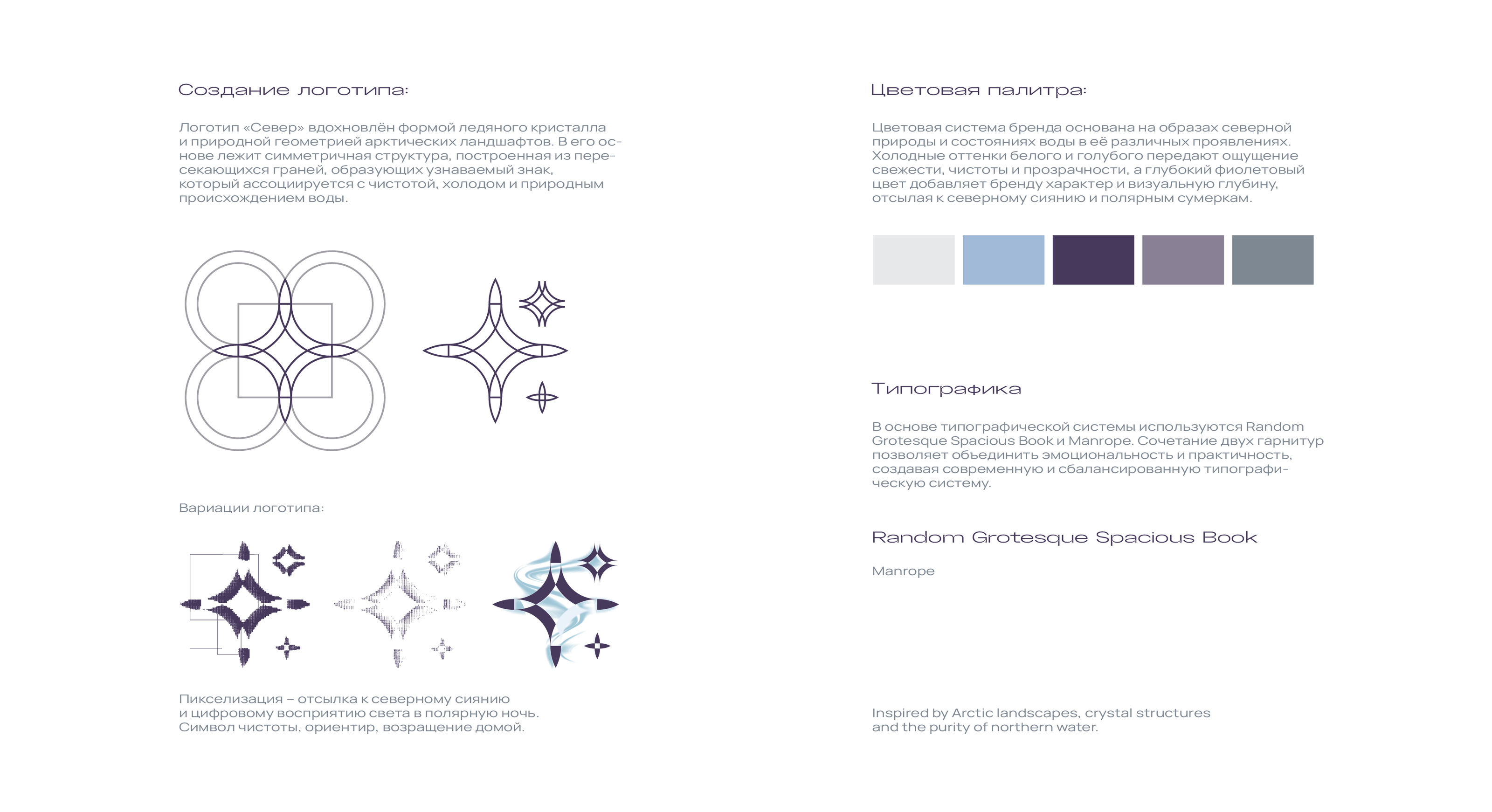 СЕВЕР Mineral Water Brand Identity & Packaging Design — Изображение №6 — Брендинг, 3D на Dprofile