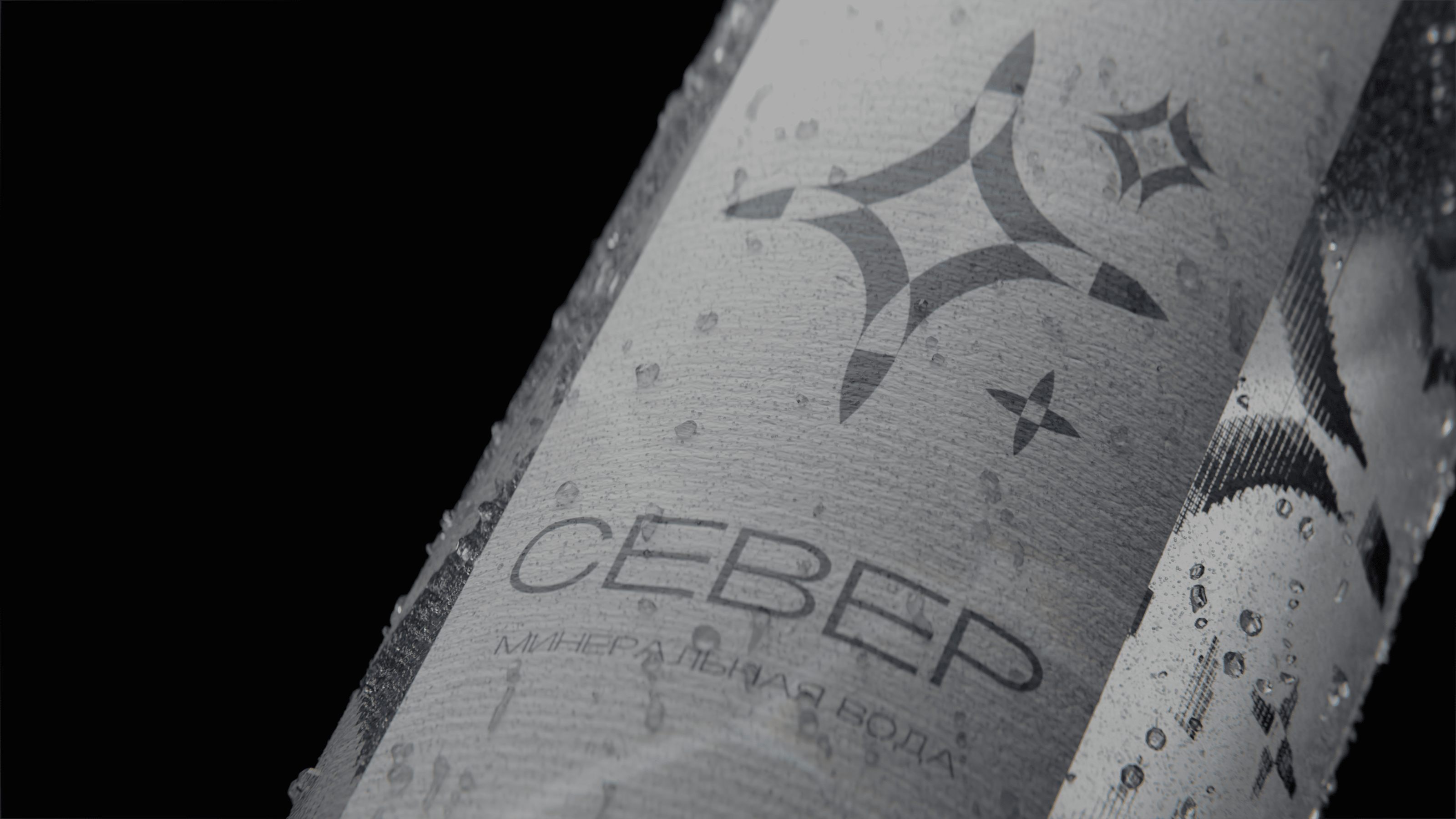СЕВЕР Mineral Water Brand Identity & Packaging Design — Изображение №9 — Брендинг, 3D на Dprofile