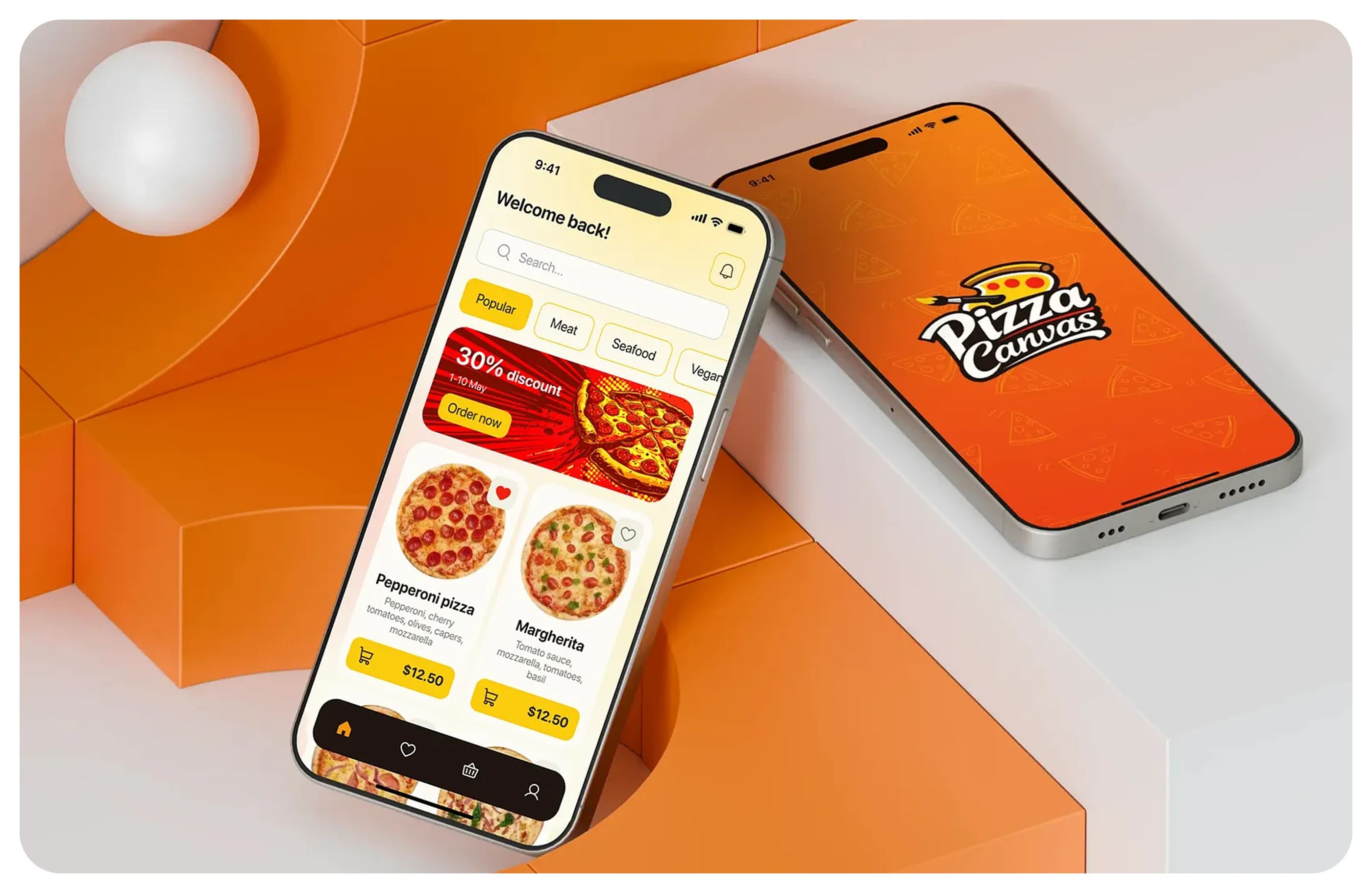 Pizza Delivery App — Изображение №12 — Интерфейсы на Dprofile