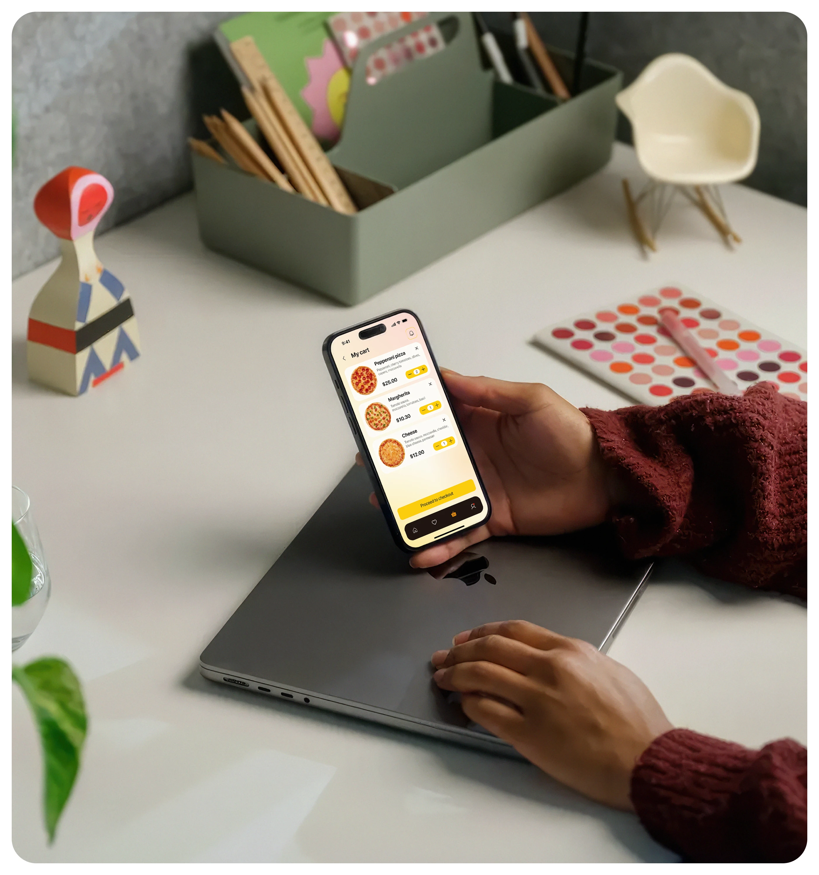 Pizza Delivery App — Изображение №10 — Интерфейсы на Dprofile