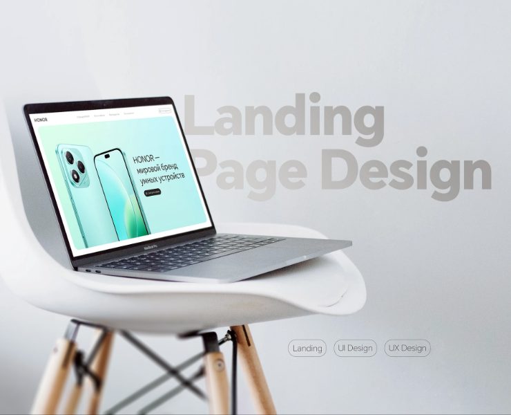 Landing Page Design — Интерфейсы на Dprofile