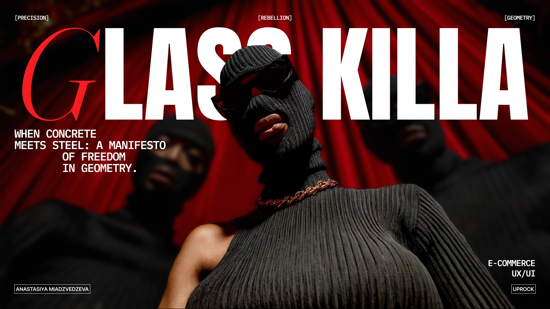 GLASS KILLA | Eyewear | E-commerce — Изображение №1 — Интерфейсы, Архитектура на Dprofile