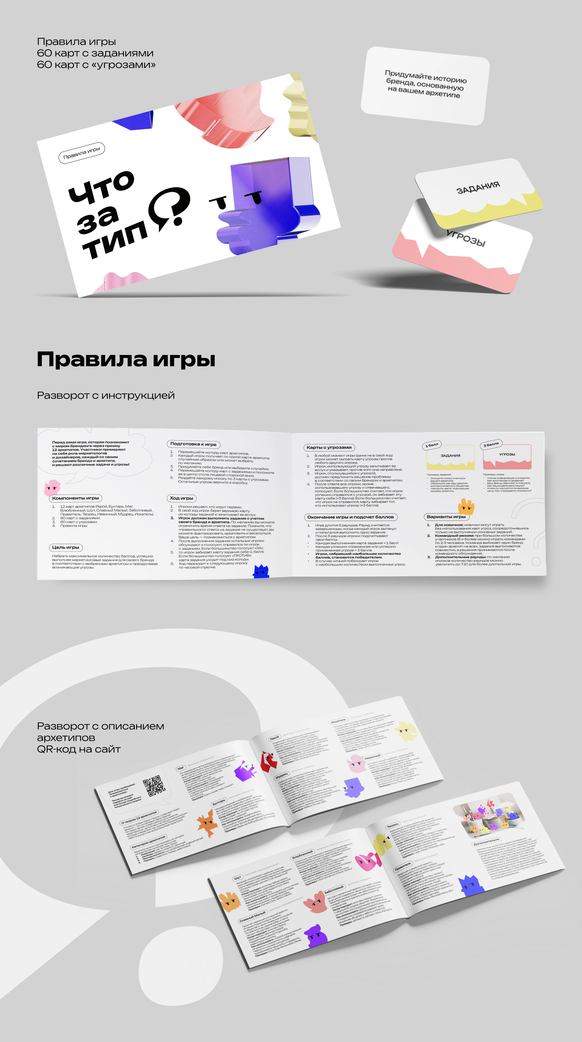 Что за тип? | Настольная игра — Изображение №11 — Брендинг, Промдизайн на Dprofile