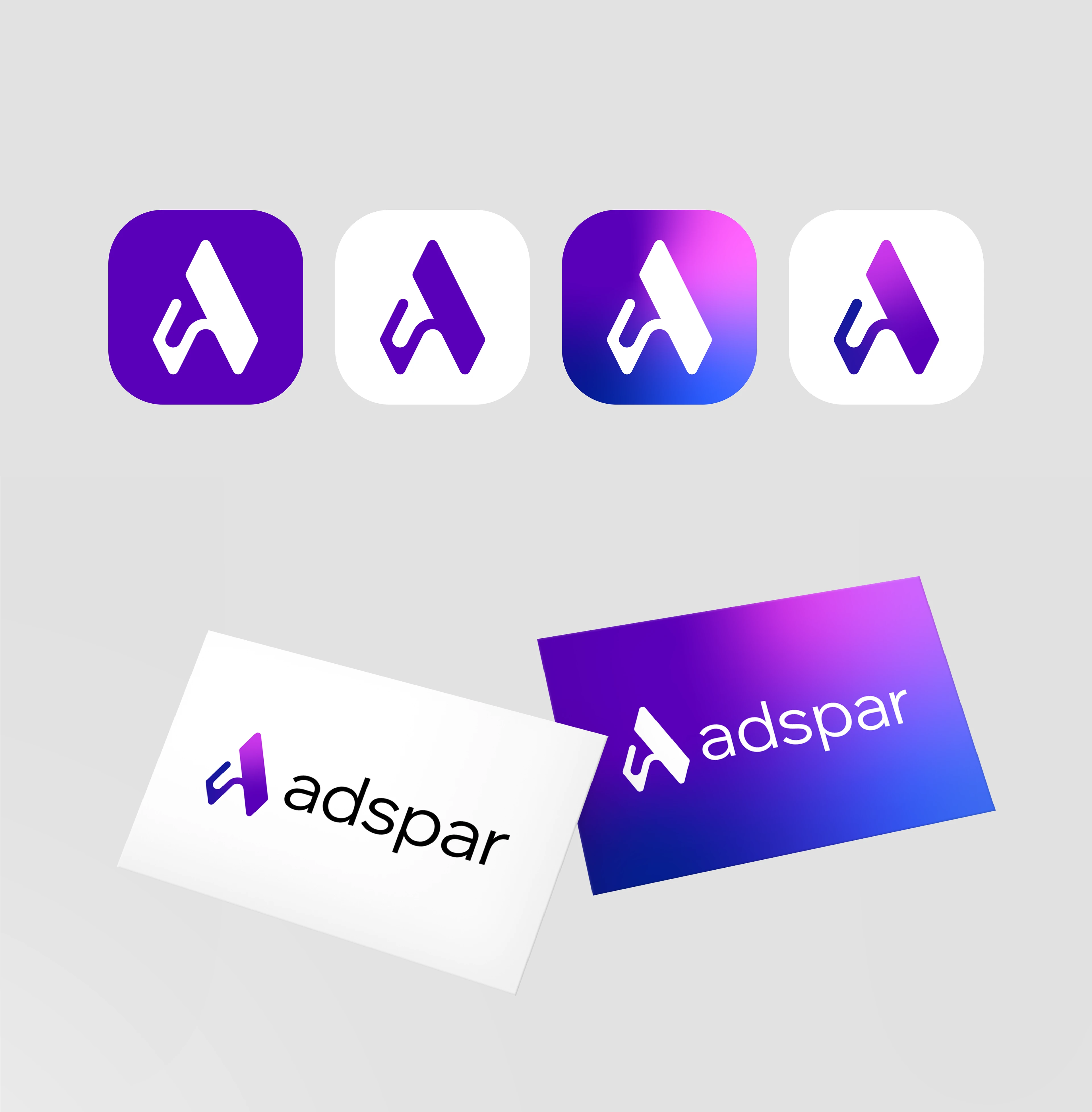 Adspar Logo — Изображение №5 — Брендинг на Dprofile