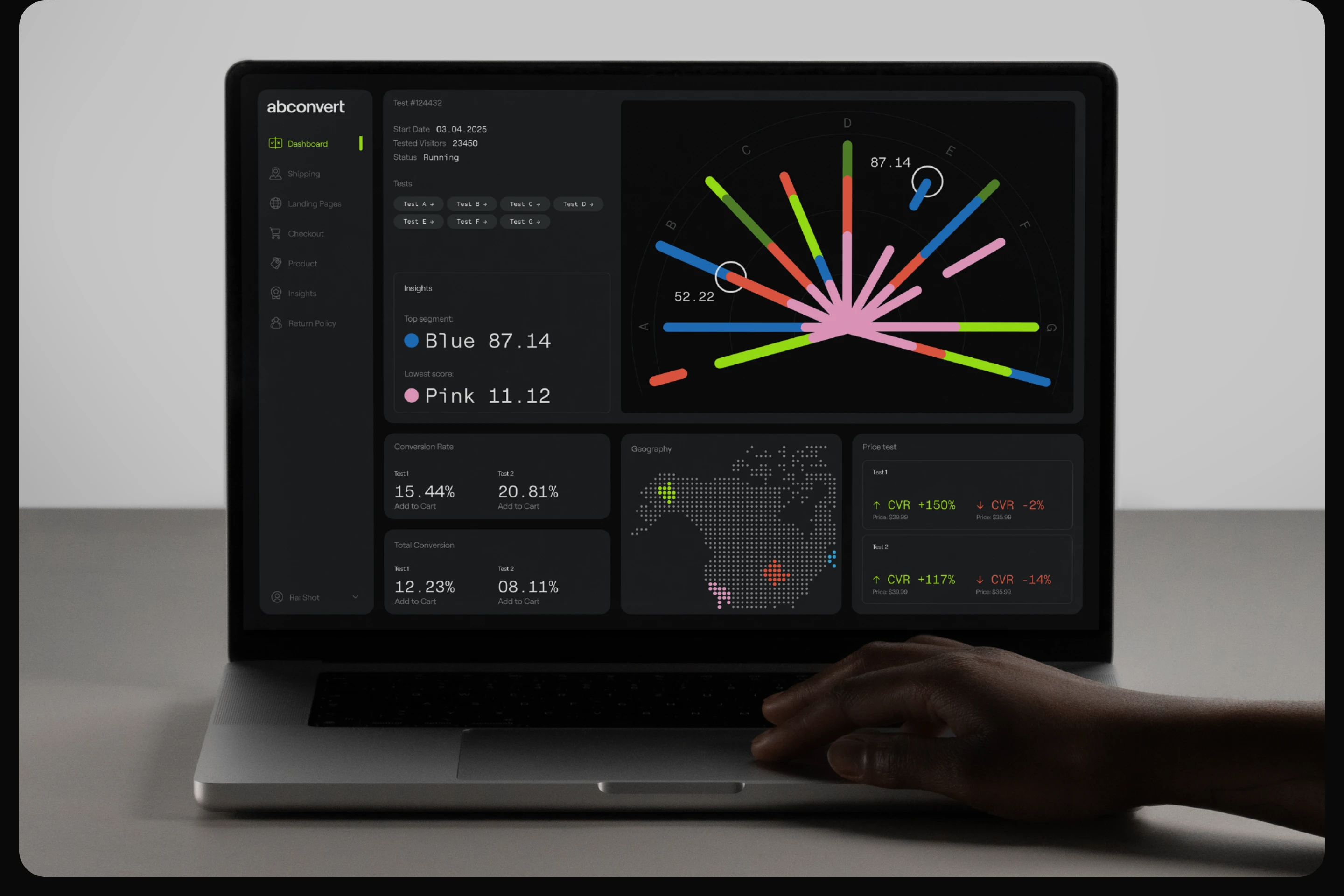 ABConvert — айдентика и UX/UI-дизайн — Изображение №3 — Брендинг на Dprofile
