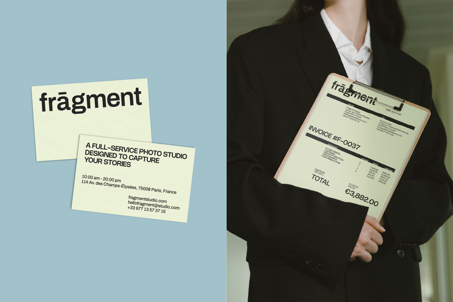Fragment / Айдентика для фотостудии — Изображение №6 — Брендинг на Dprofile