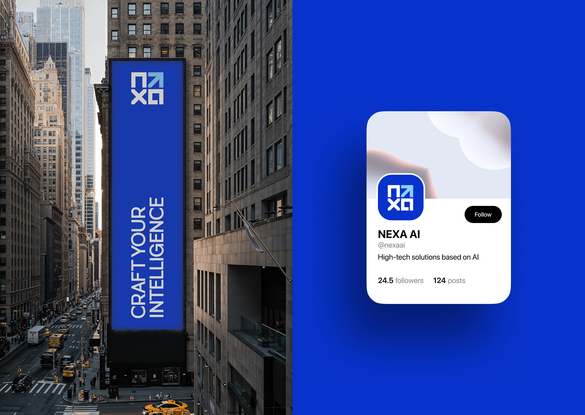 Nexa AI — Брендинг и вебсайт дизайн — Изображение №5 — Интерфейсы, Брендинг на Dprofile
