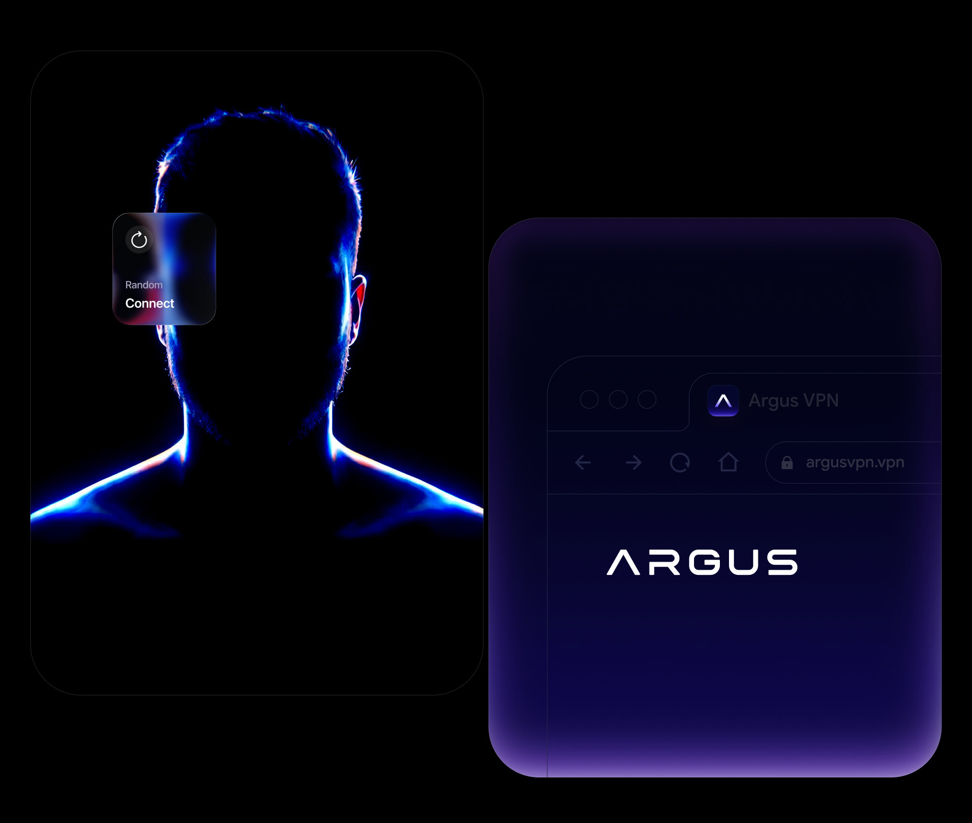 ARGUS VPN — Дизайн Вебсайта и мобильного приложения — Изображение №7 — Интерфейсы, Анимация на Dprofile