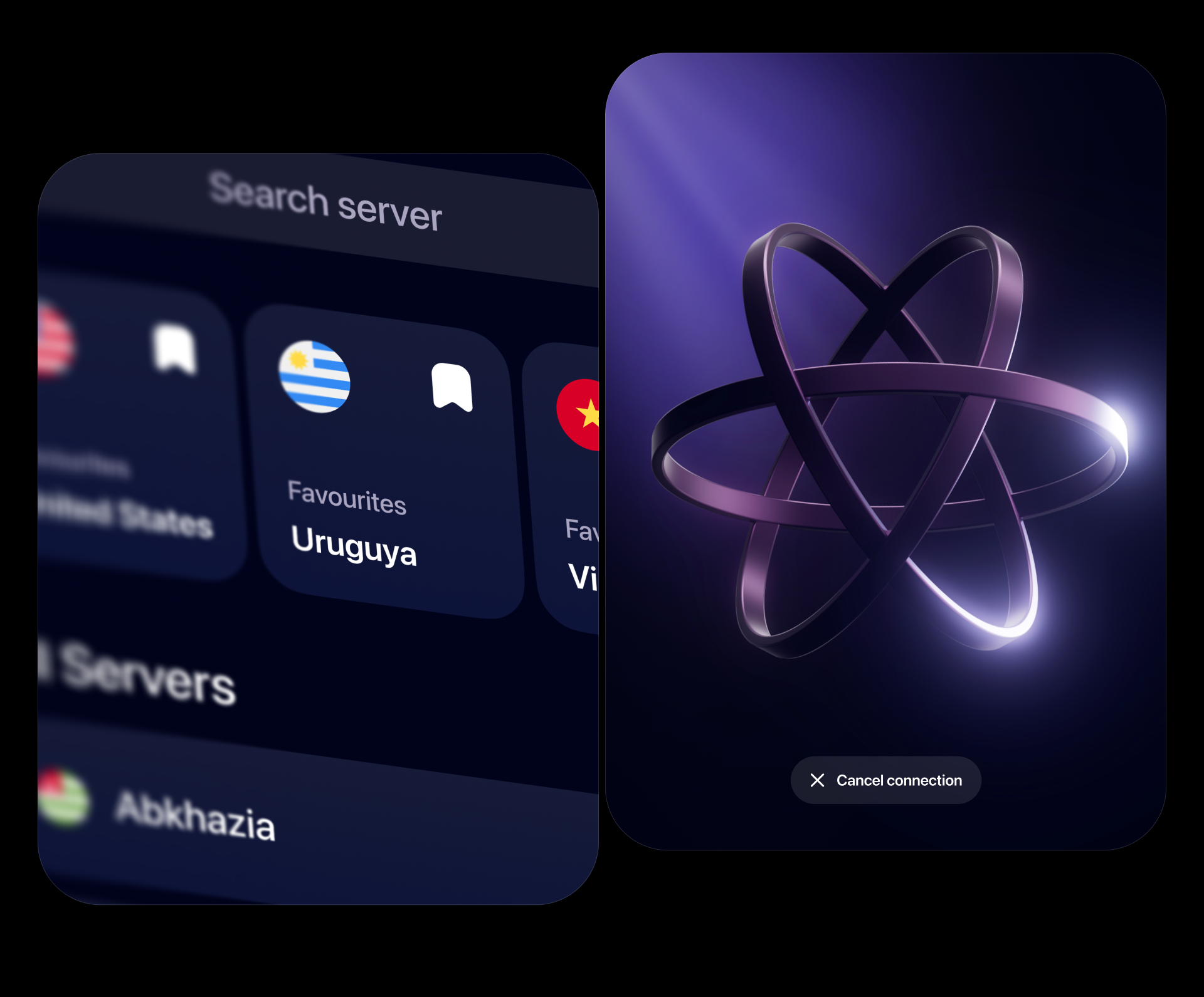 ARGUS VPN — Дизайн Вебсайта и мобильного приложения — Изображение №12 — Интерфейсы, Анимация на Dprofile