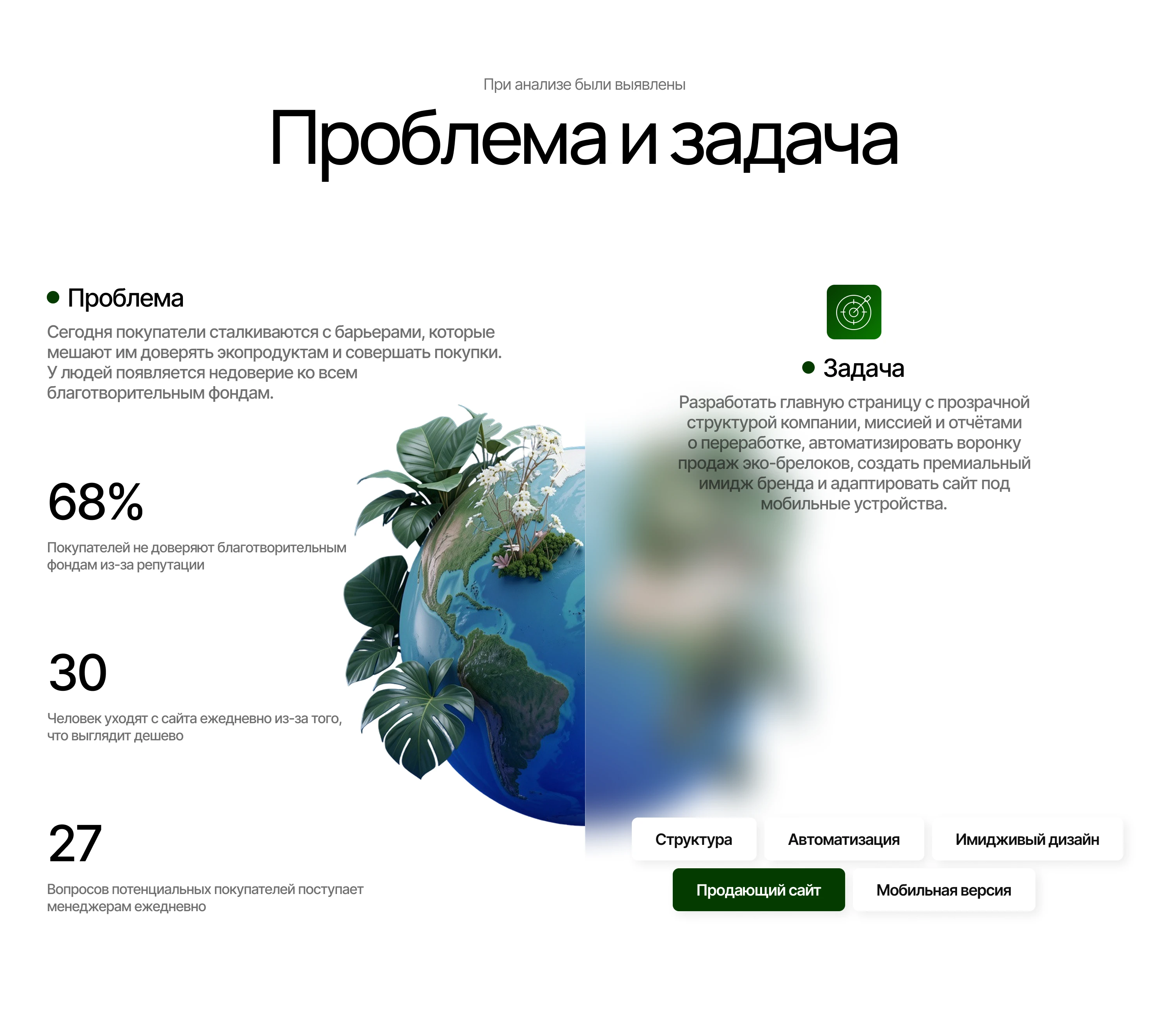 Website for the Plastfreekey eco-project — Изображение №4 — Интерфейсы, Анимация на Dprofile