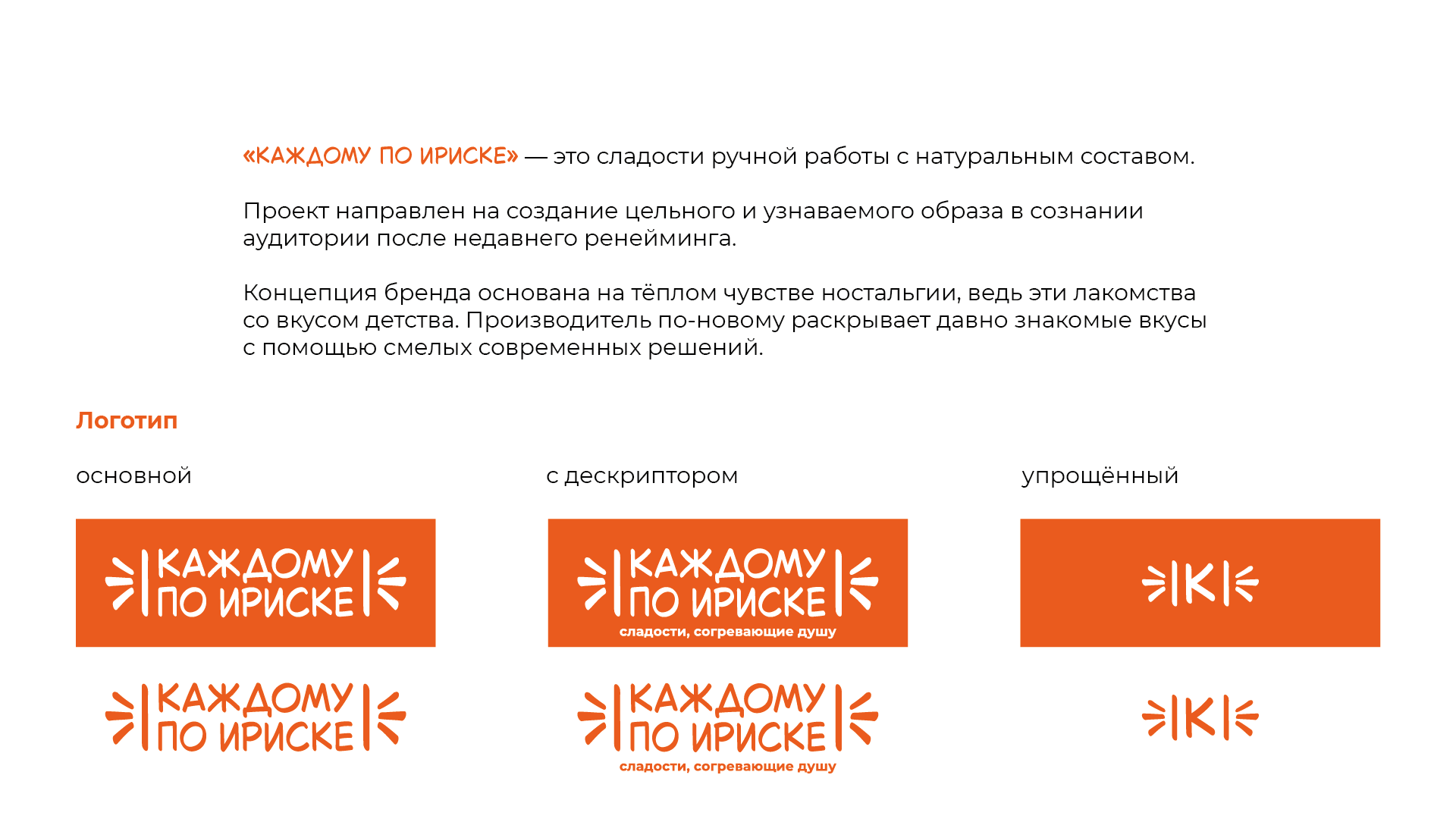 Каждому по ириске — Изображение №2 — Интерфейсы, Брендинг на Dprofile