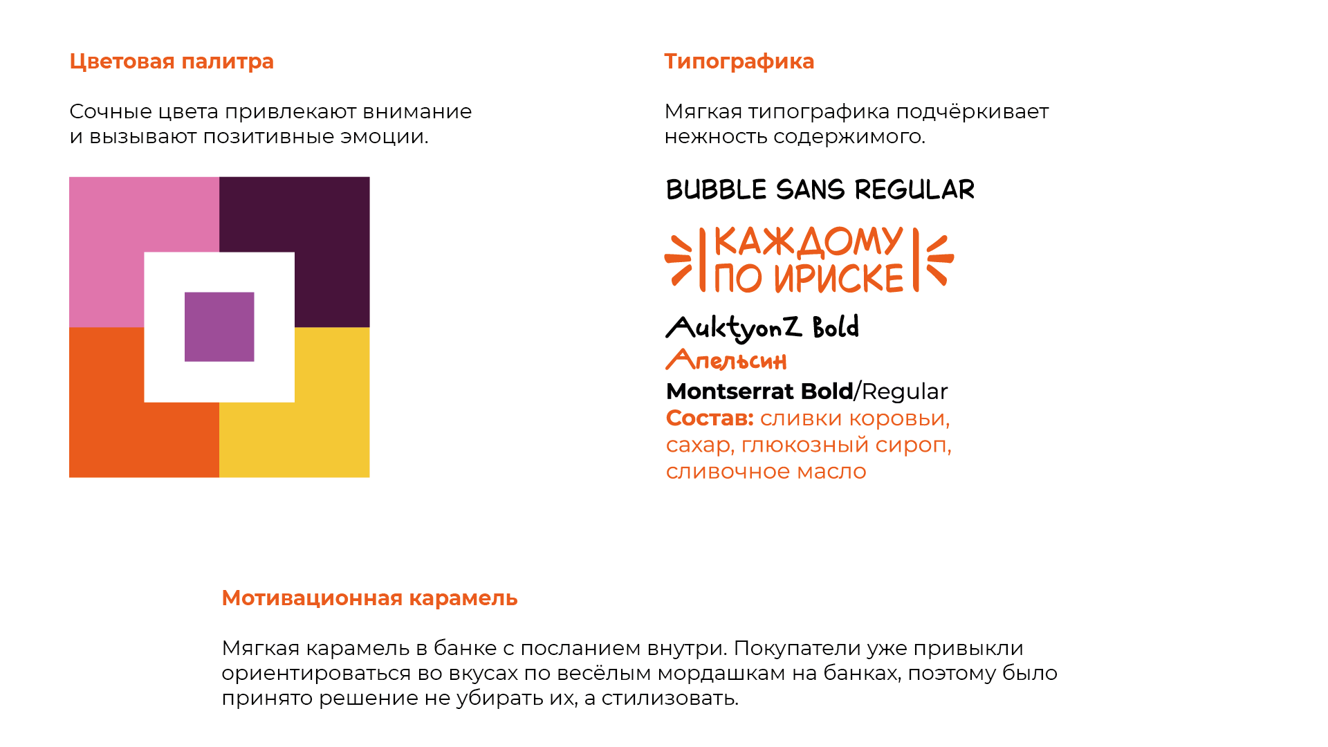 Каждому по ириске — Изображение №3 — Интерфейсы, Брендинг на Dprofile