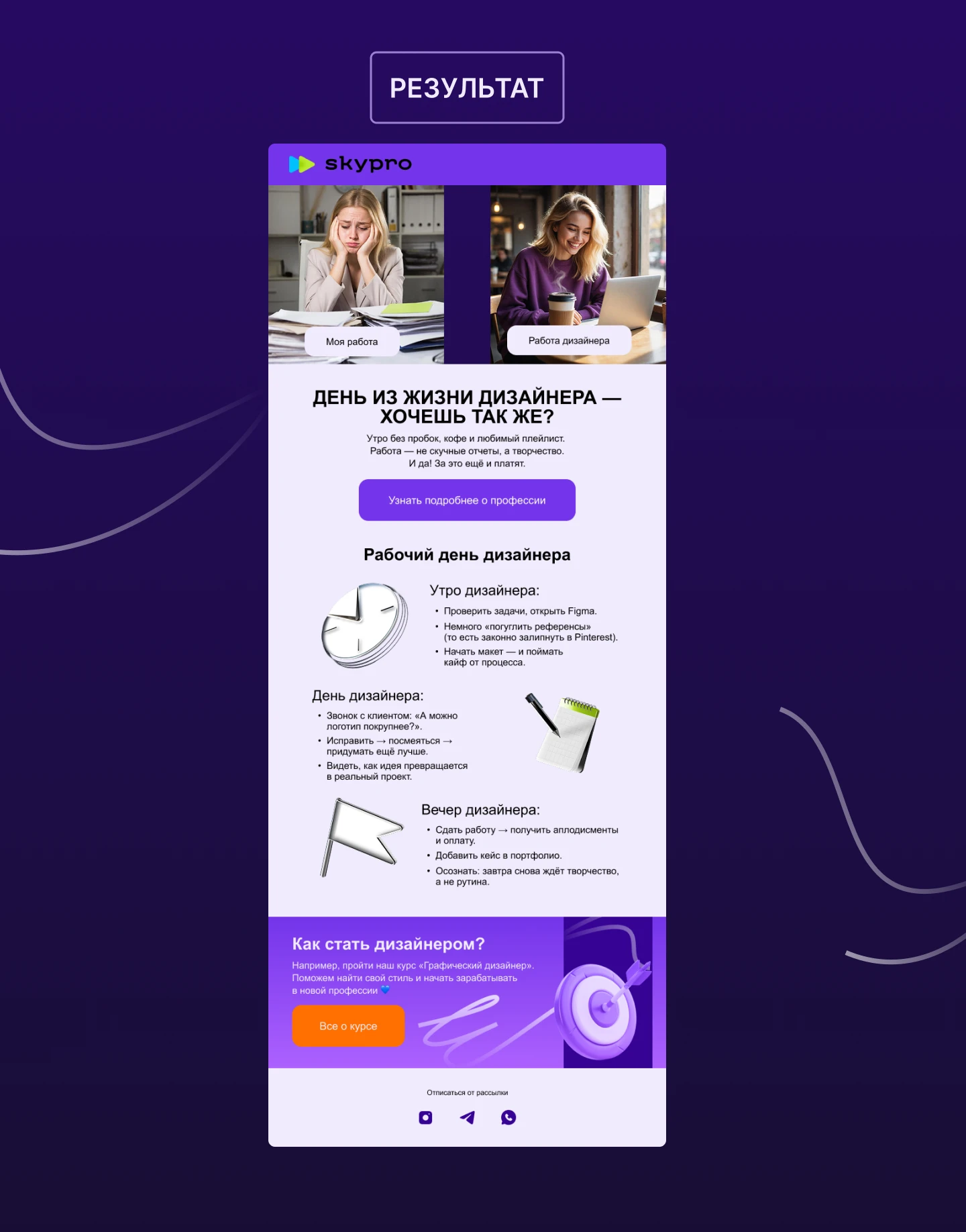 Дизайн Email — рассылки — Изображение №4 — Интерфейсы на Dprofile