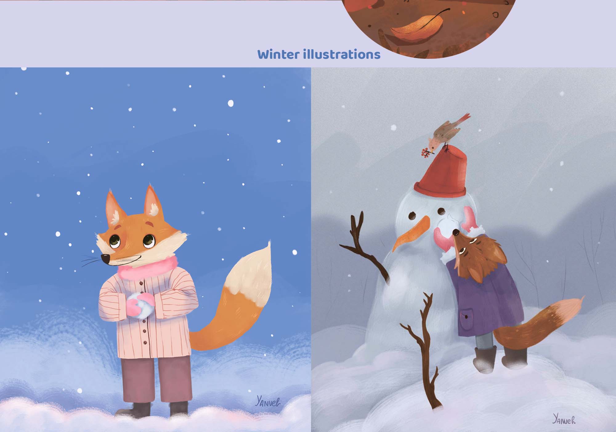 A series of illustrations from 7 seasons — Изображение №7 — Иллюстрация на Dprofile