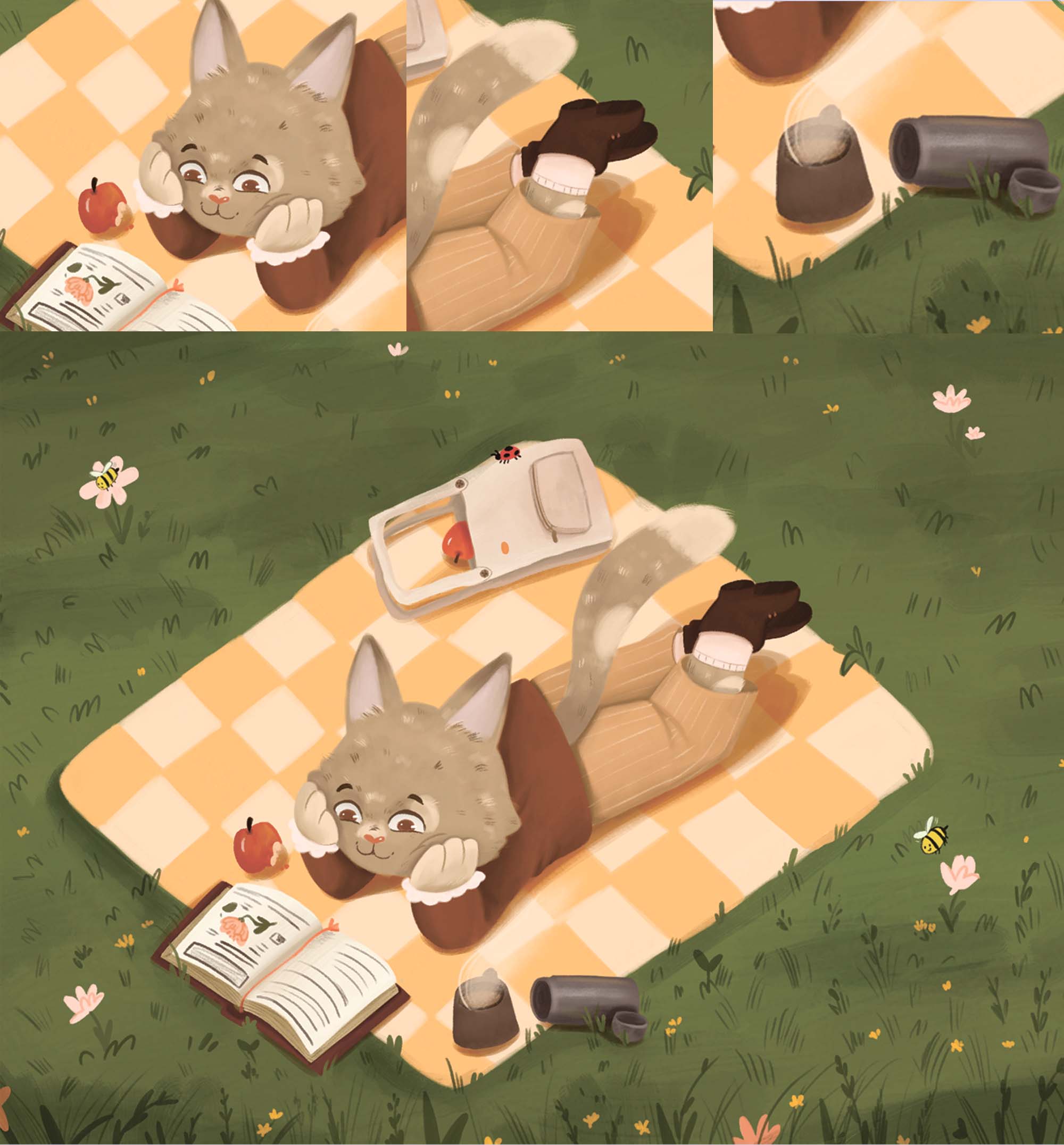 A series of illustrations from 7 seasons — Изображение №3 — Иллюстрация на Dprofile