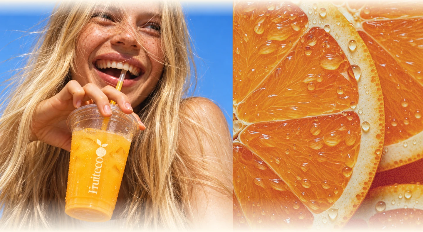 Landing page | Fruteco | Juice — Изображение №5 — Интерфейсы на Dprofile