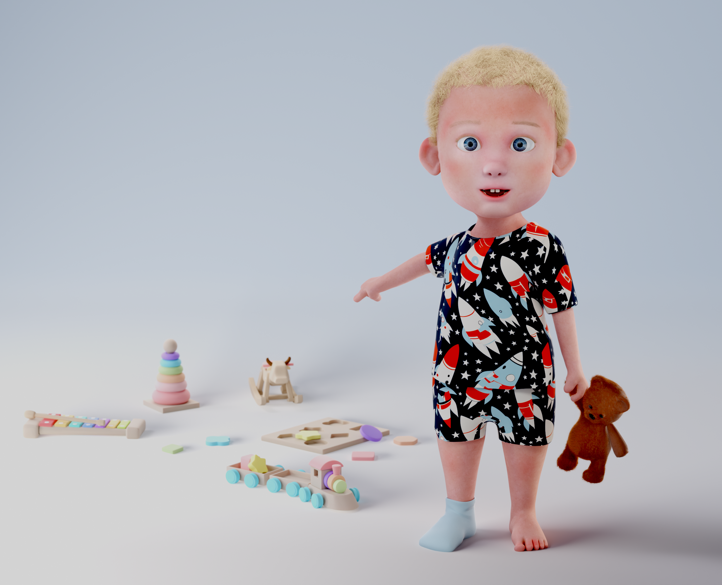 Little Wonder — Иллюстрация, 3D на Dprofile